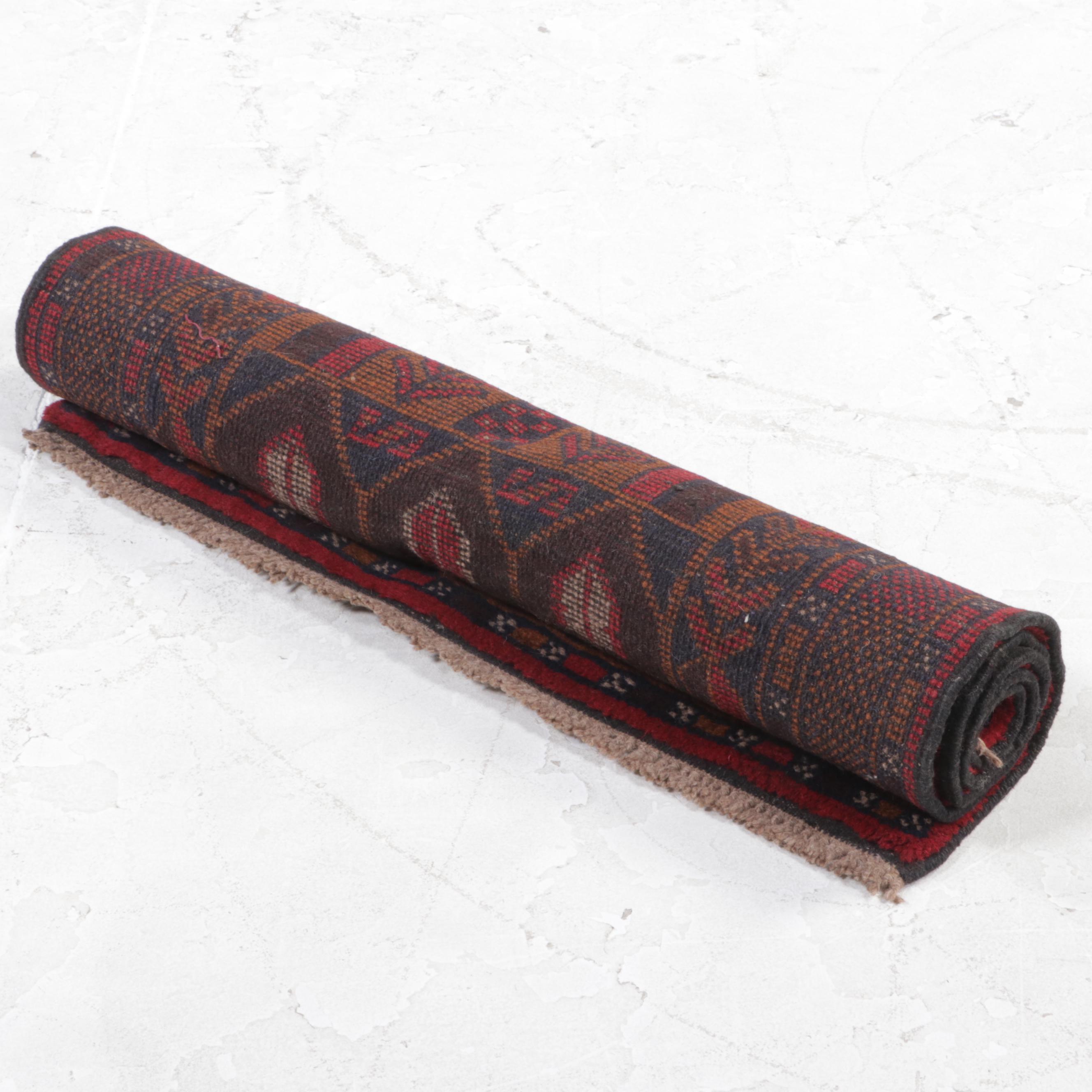 2'7 x 4'10 Hand-Knotted Afghan Taimani Accent Rug