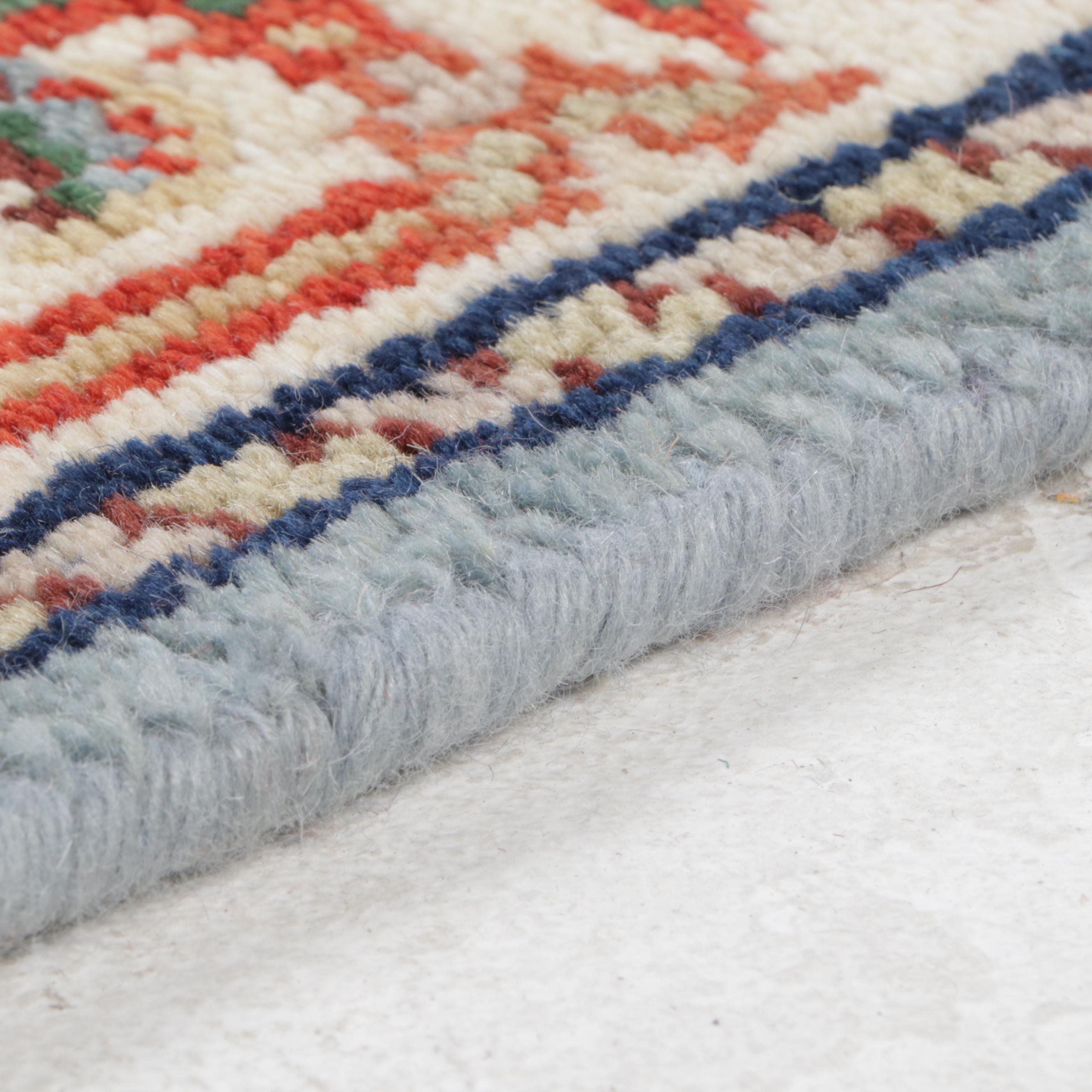 2'8 x 14' Hand-Knotted Indo-Persian Heriz Serapi Carpet Runner