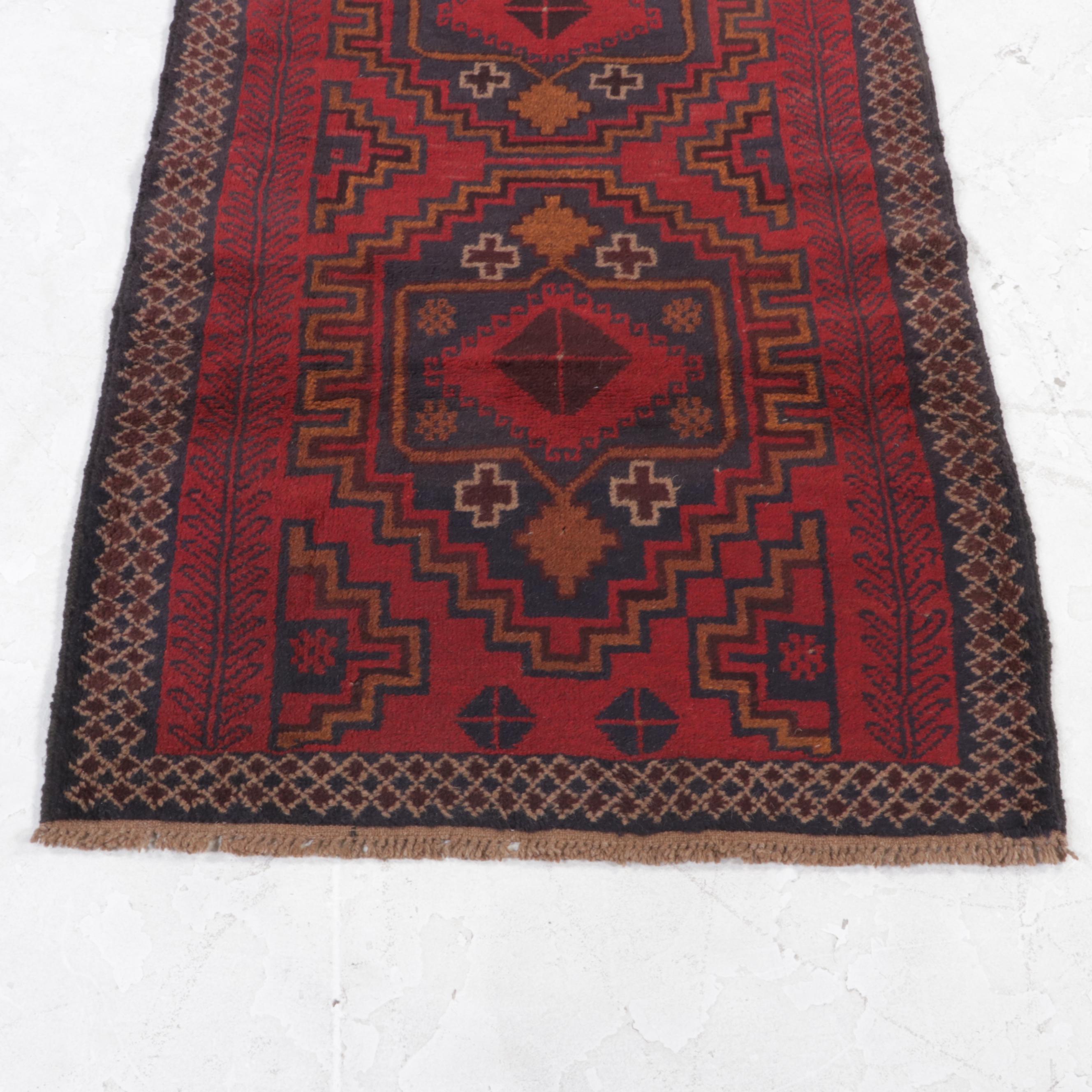2'11 x 4'8 Hand-Knotted Afghan Taimani Accent Rug