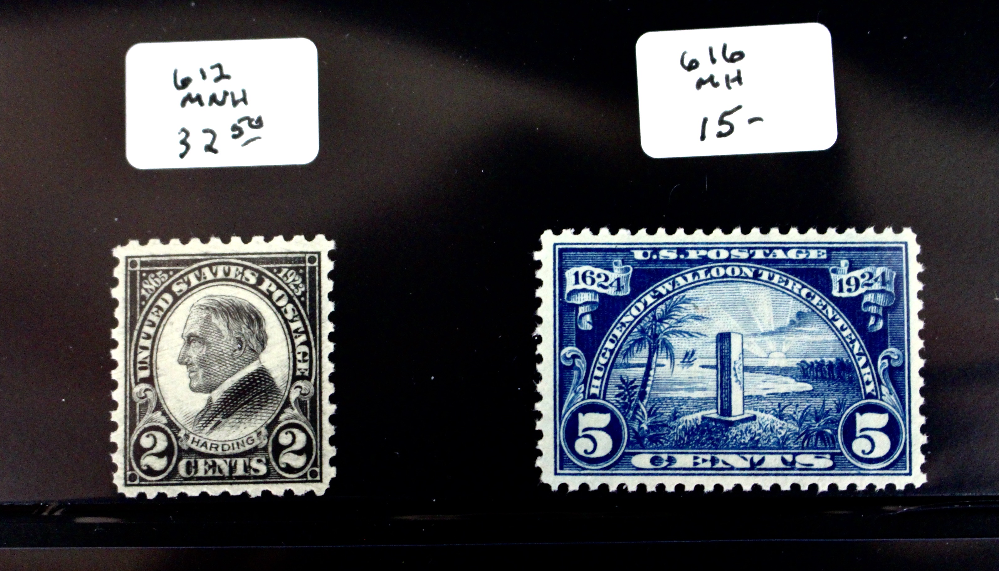 Mint Condition Group of Early U.S. Postage Stamps