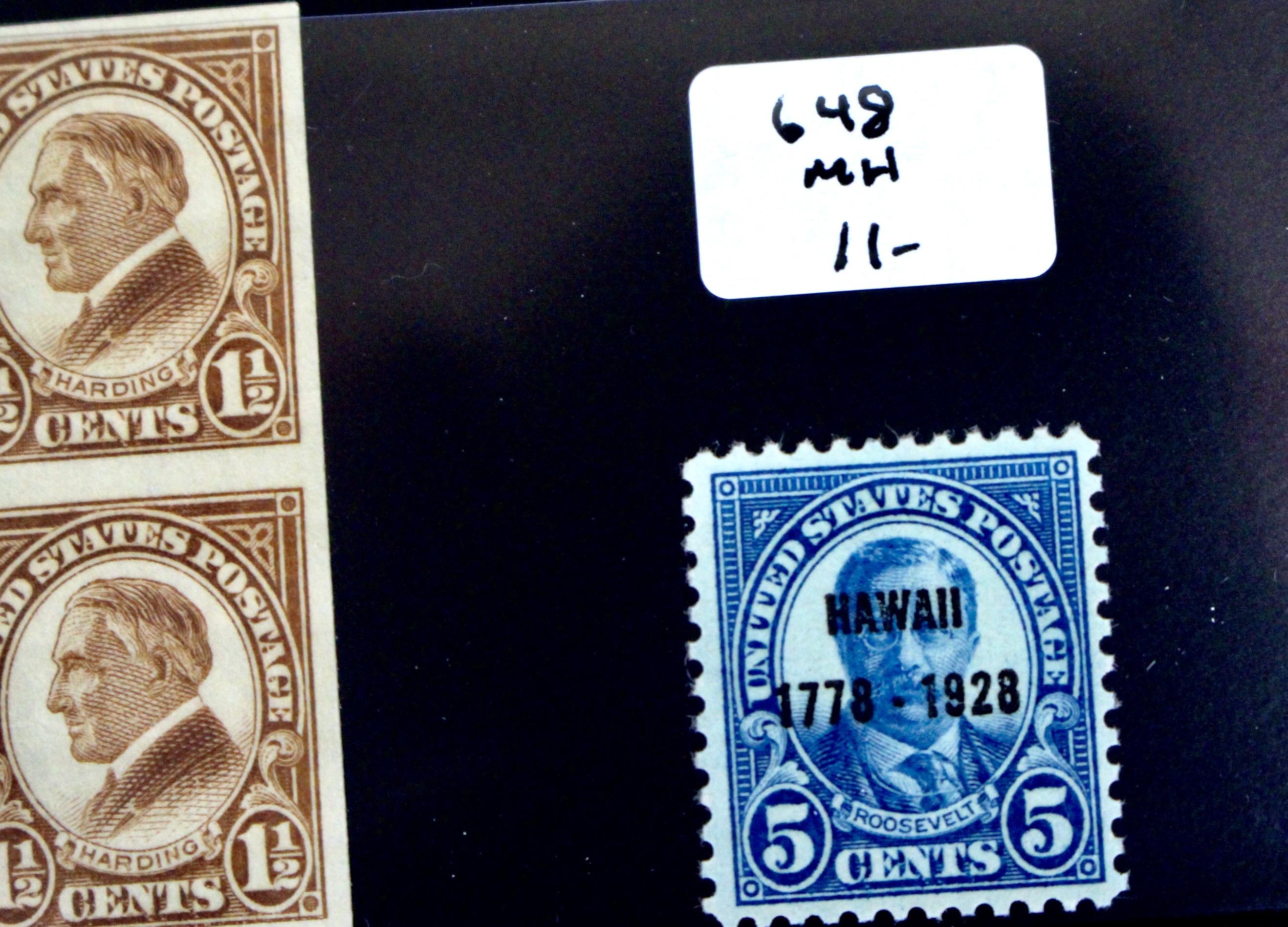 Mint Condition Group of Early U.S. Postage Stamps