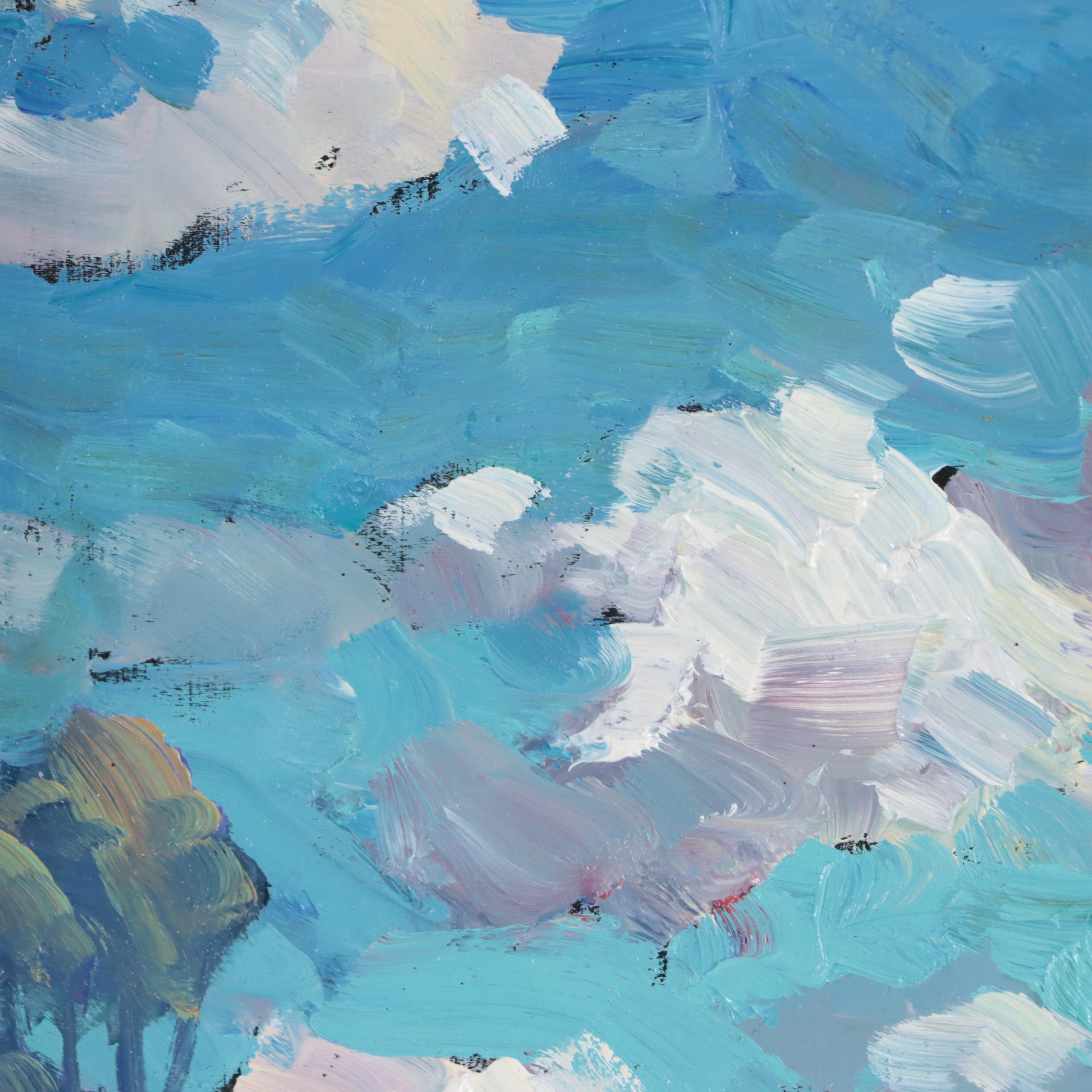 William Hawkins Landscape Oil Painting, 2023