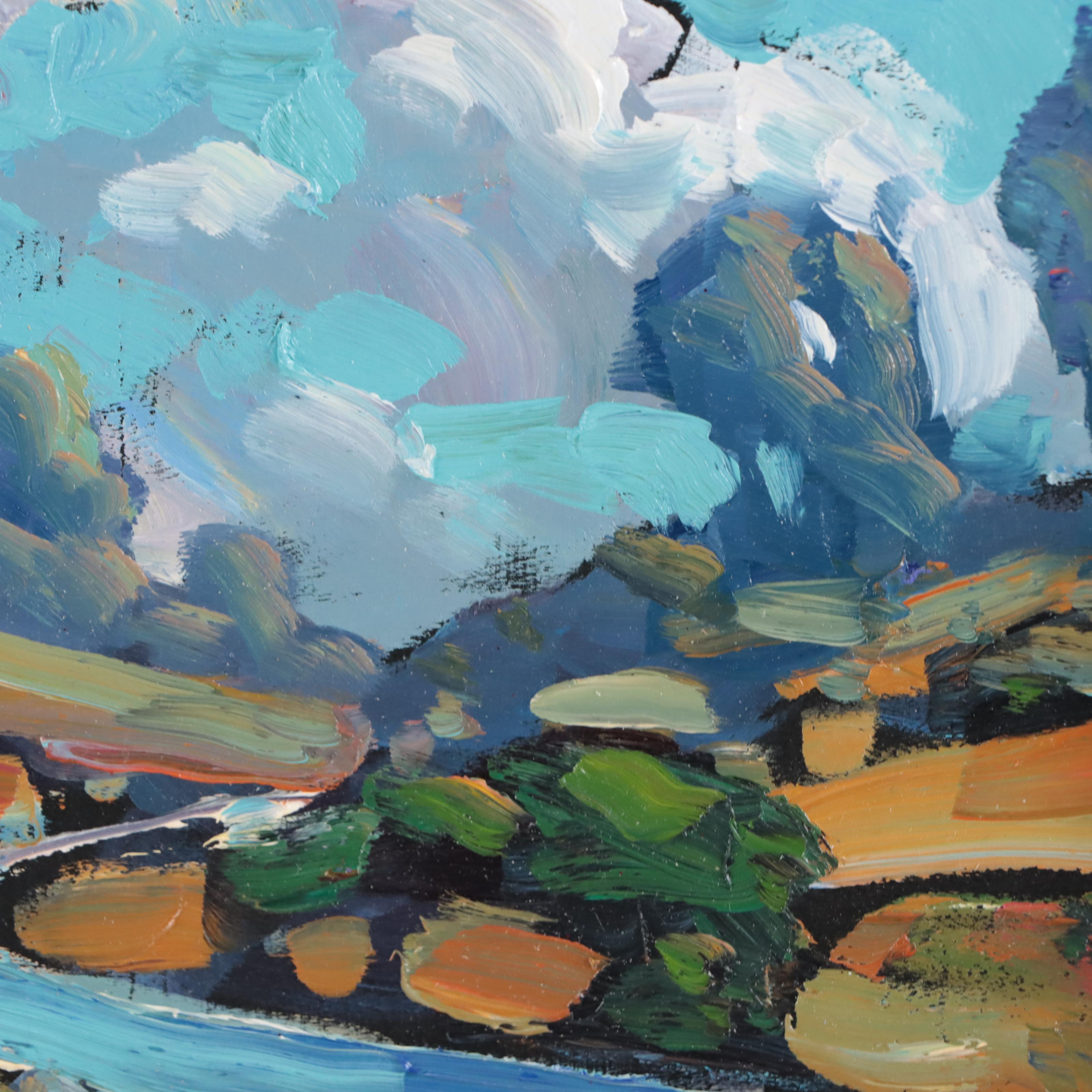 William Hawkins Landscape Oil Painting, 2023