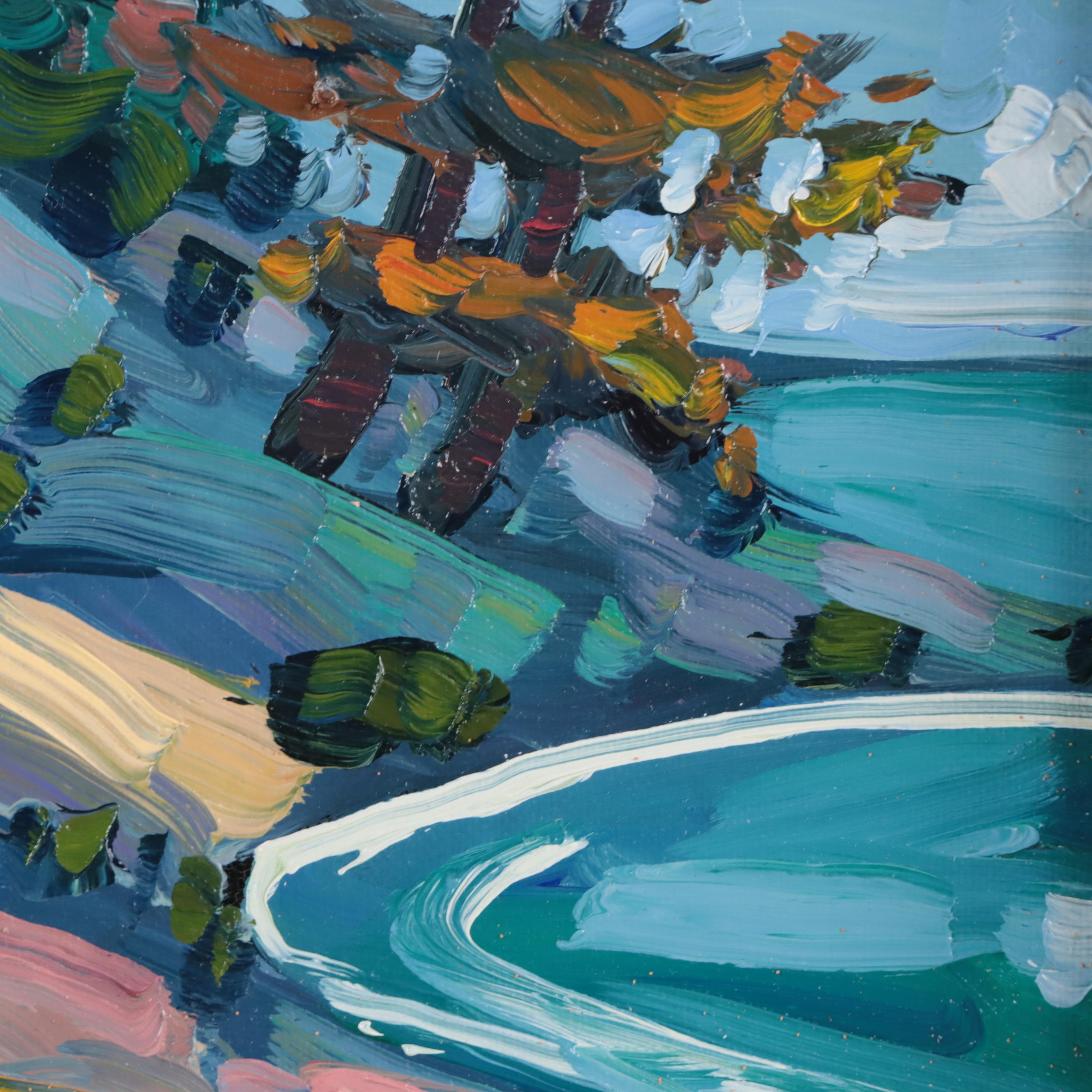 William Hawkins Landscape Oil Painting, 2023