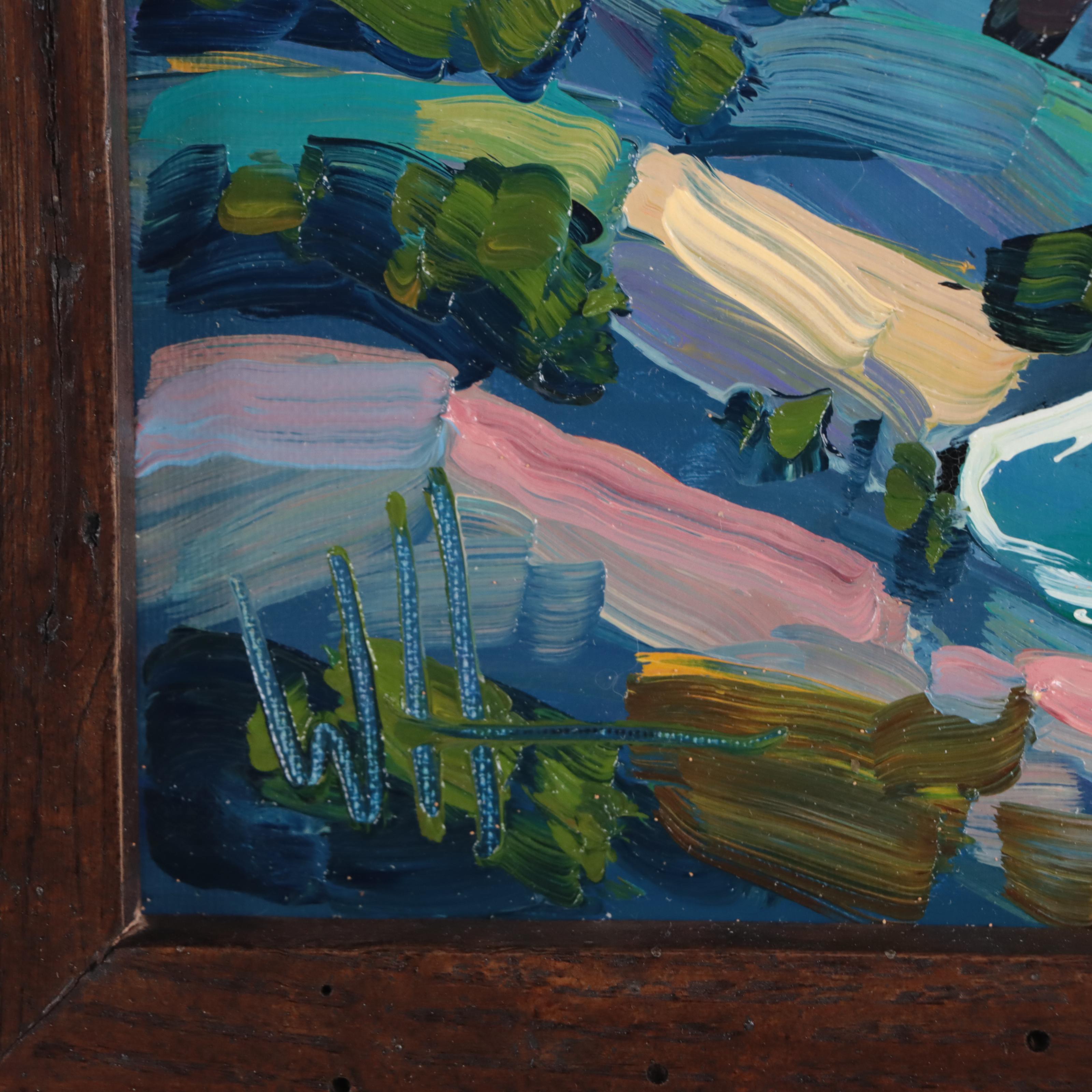 William Hawkins Landscape Oil Painting, 2023