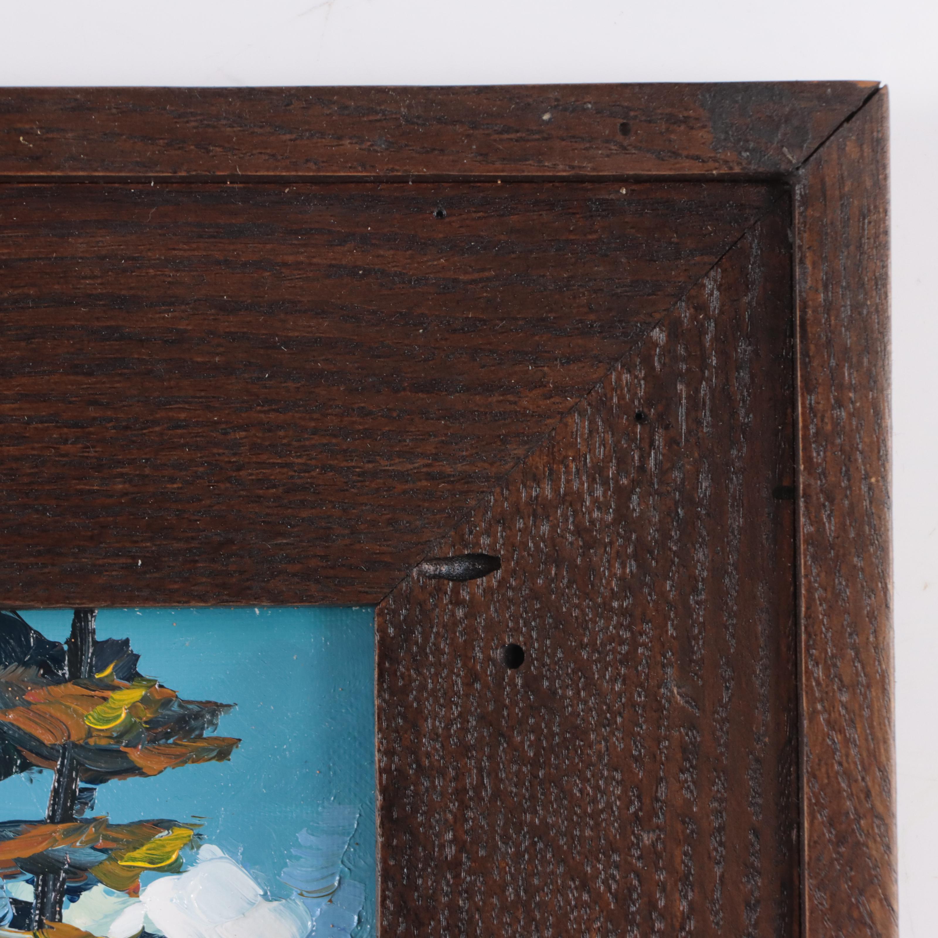 William Hawkins Landscape Oil Painting, 2023