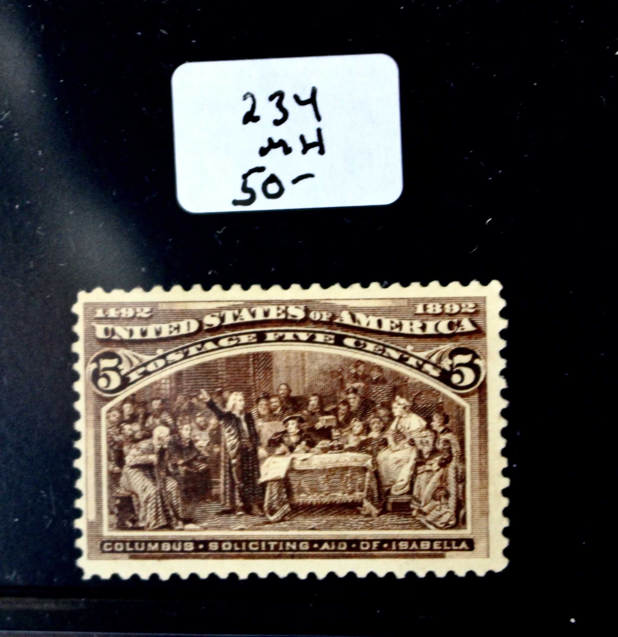 Sixteen Mint Condition Early U.S. Postage Stamps