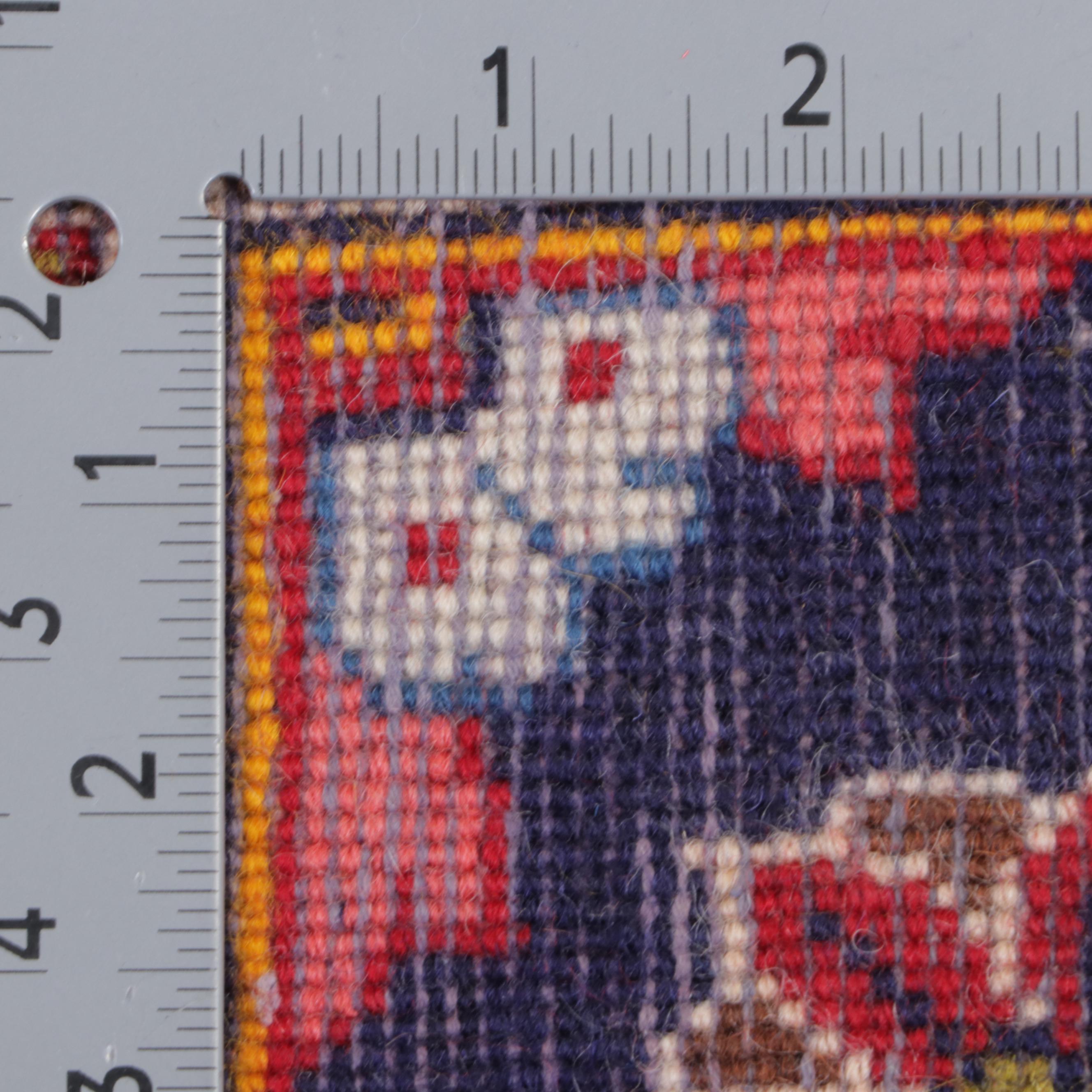 9'8 x 16'4 Hand-Knotted Persian Kashan Room Sized Rug