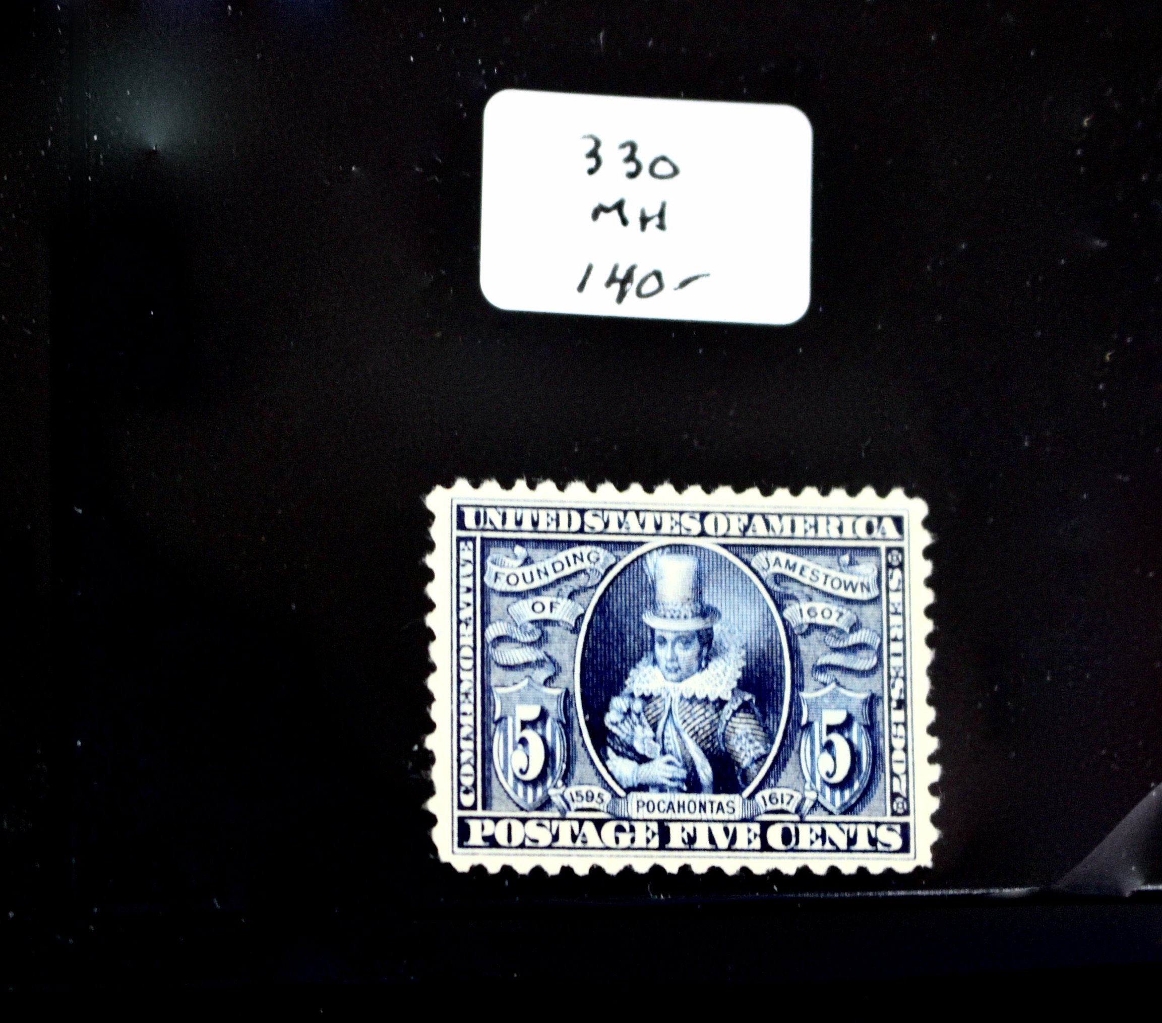 Sixteen Mint Condition Early U.S. Postage Stamps