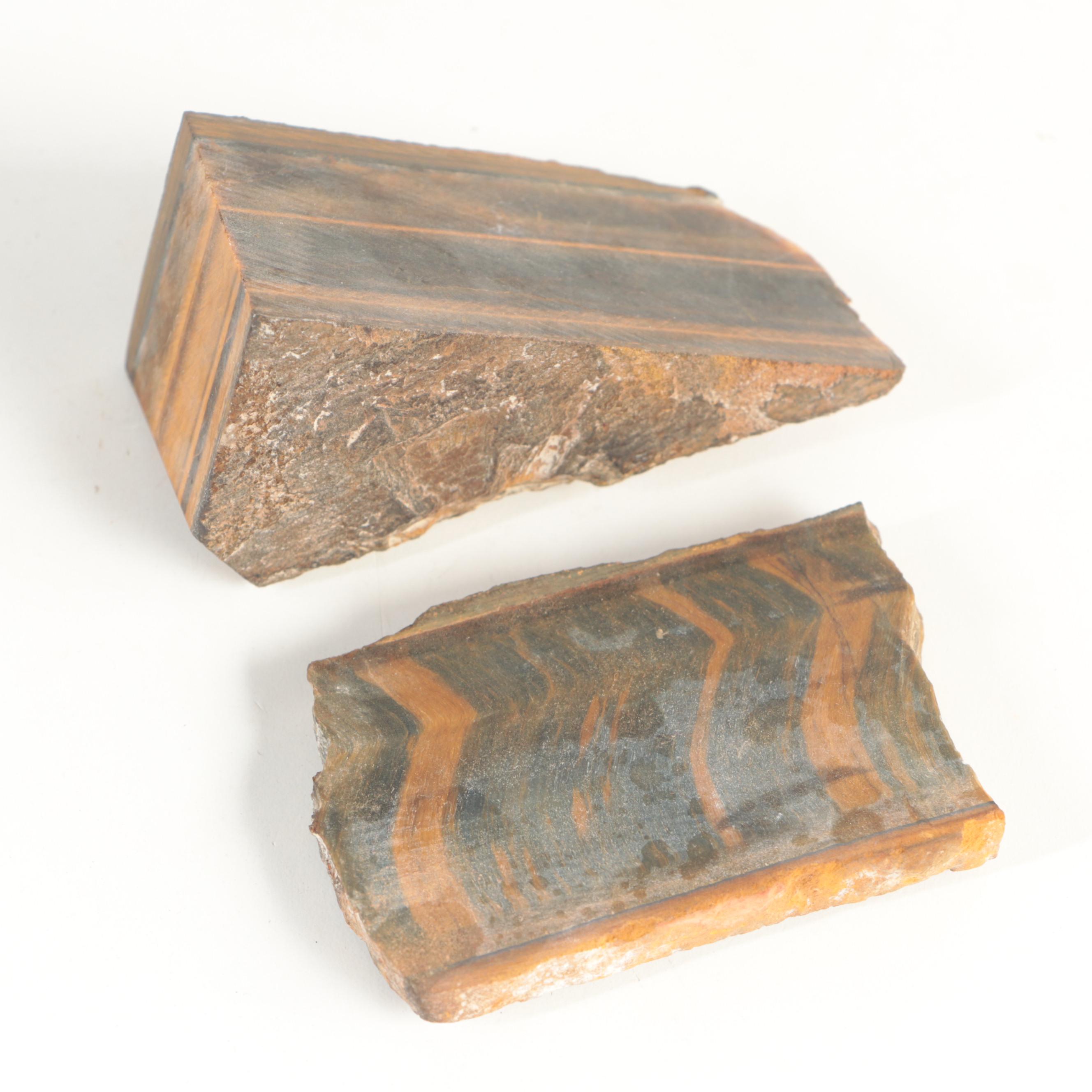 Tiger's Eye Mineral Specimens