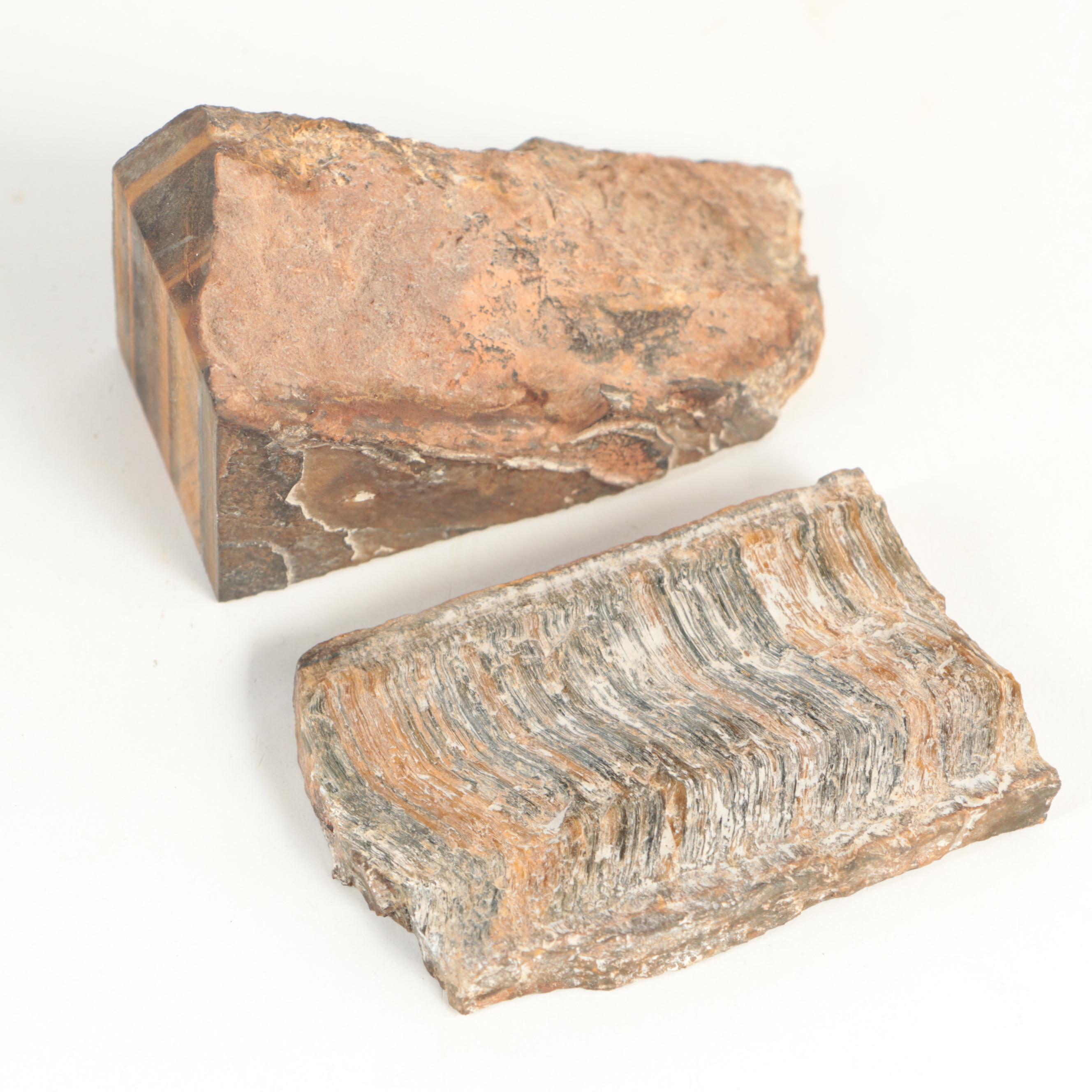 Tiger's Eye Mineral Specimens