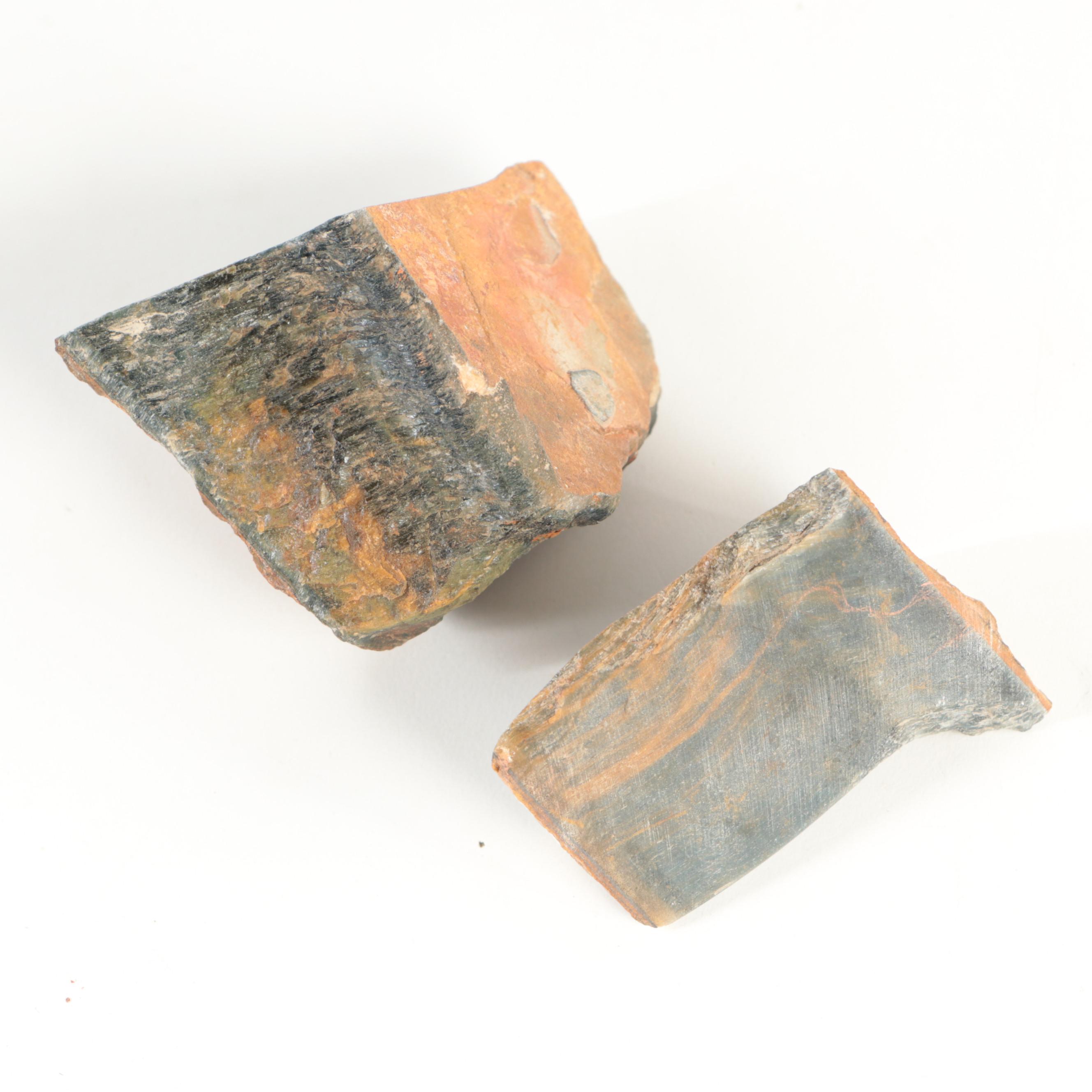 Tiger's Eye Mineral Specimens