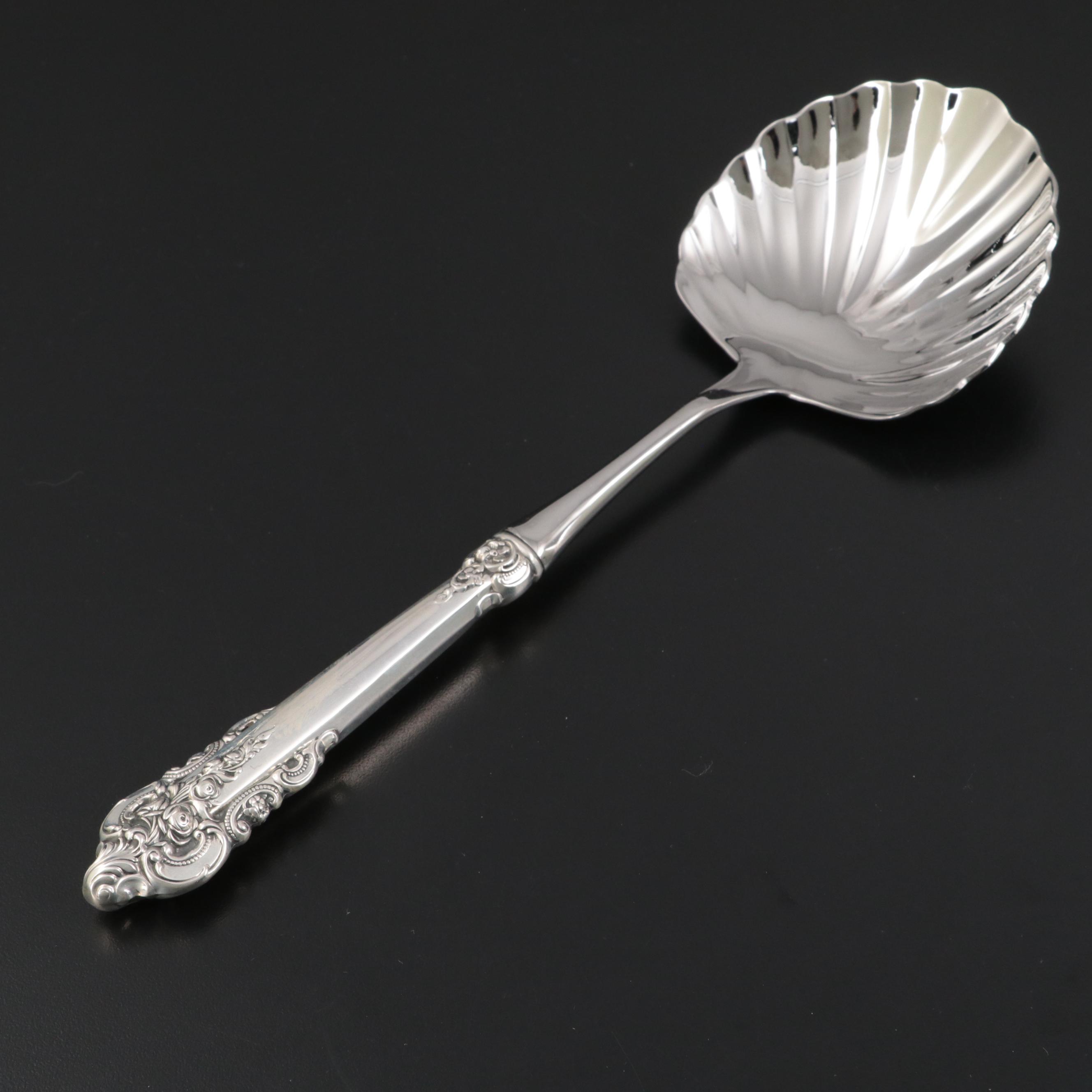 Wallace "Grande Baroque" Sterling Silver Flatware and Serving Utensils