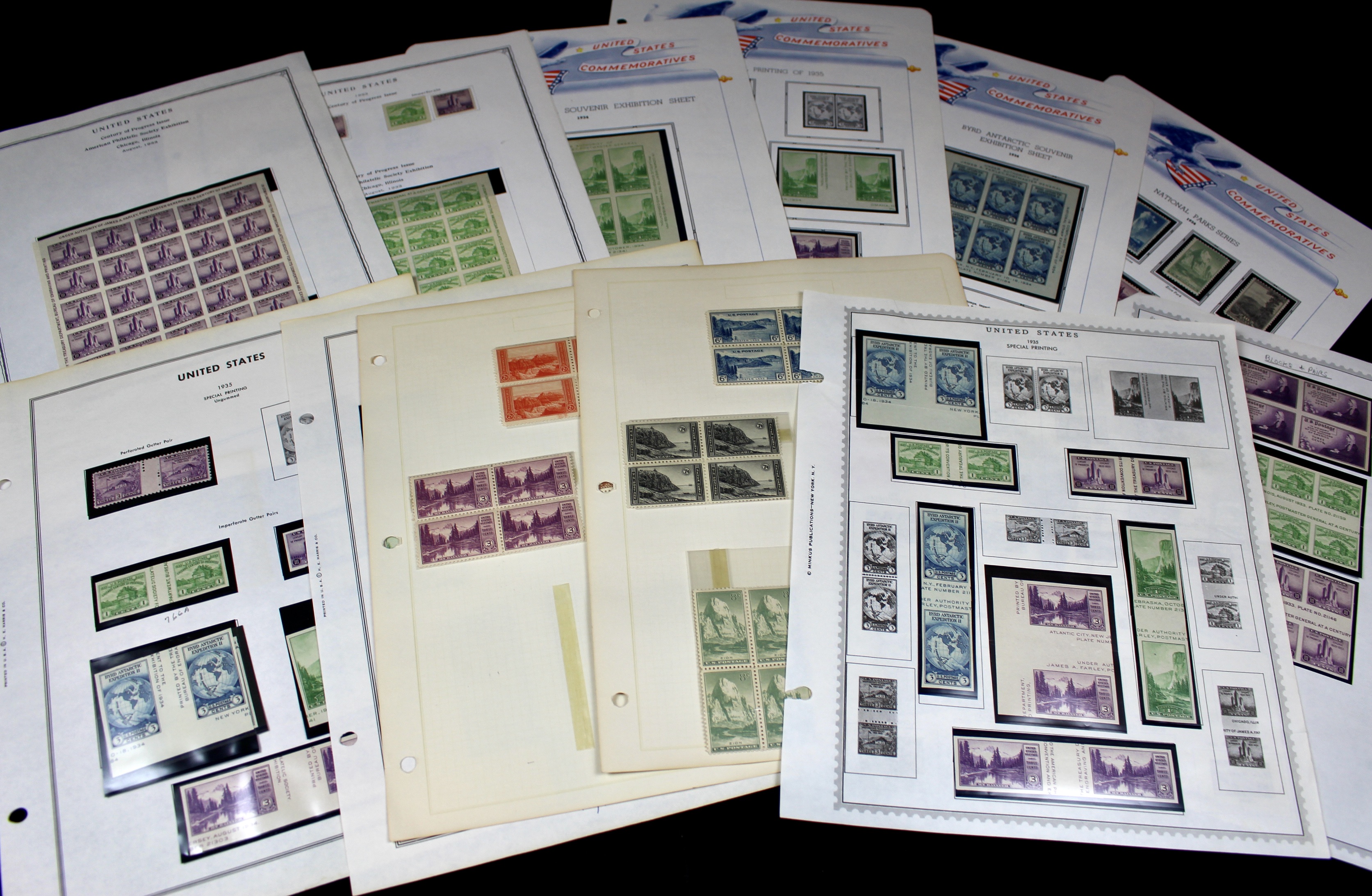 U.S. Farley Postage Stamp Collection