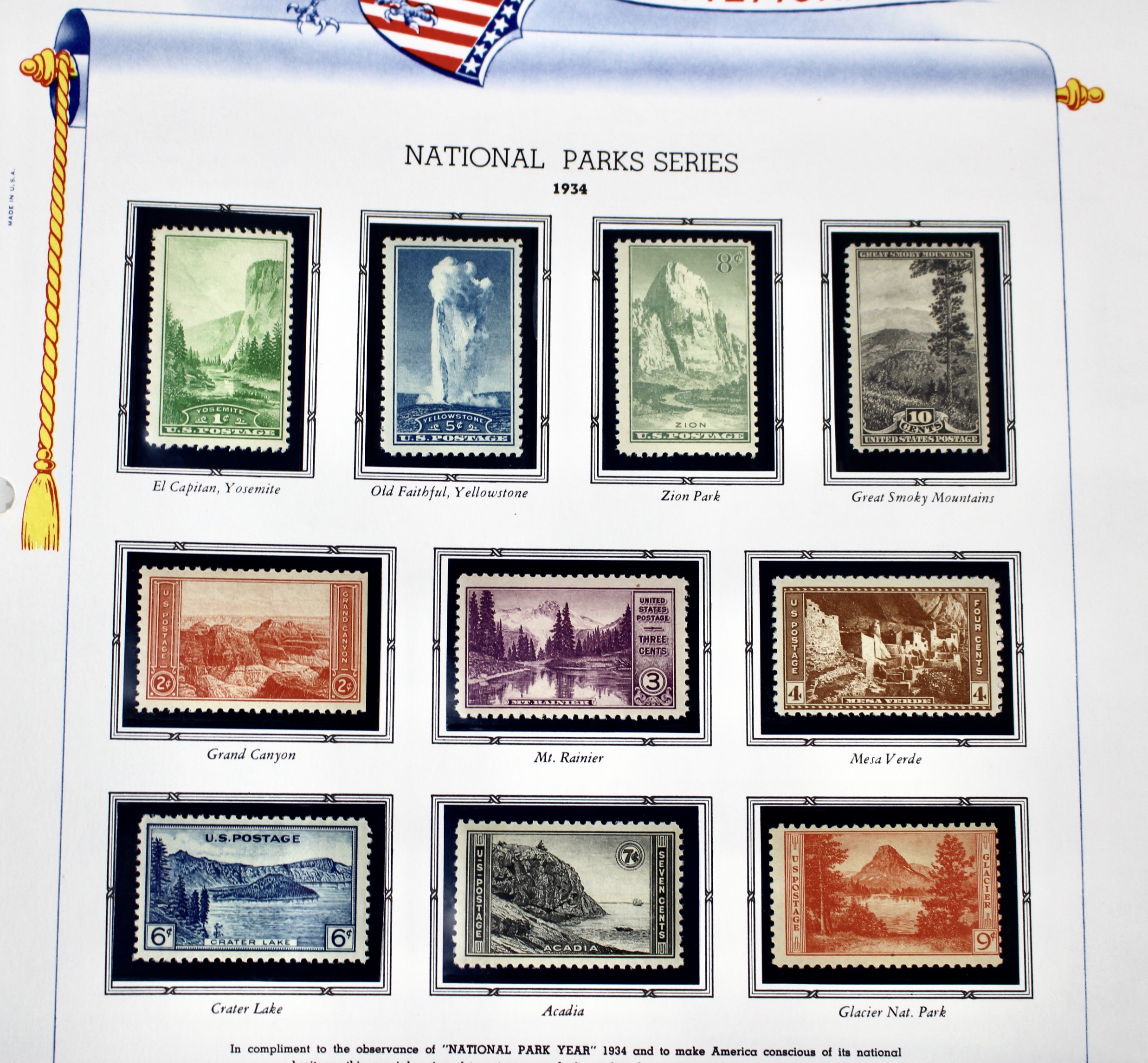 U.S. Farley Postage Stamp Collection