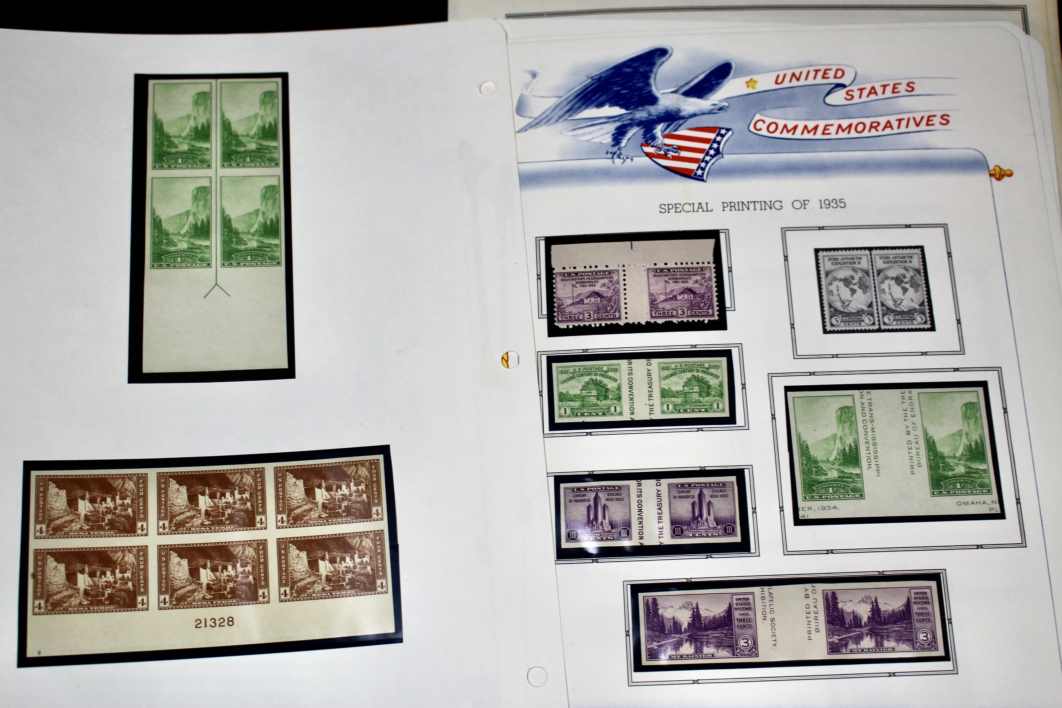U.S. Farley Postage Stamp Collection