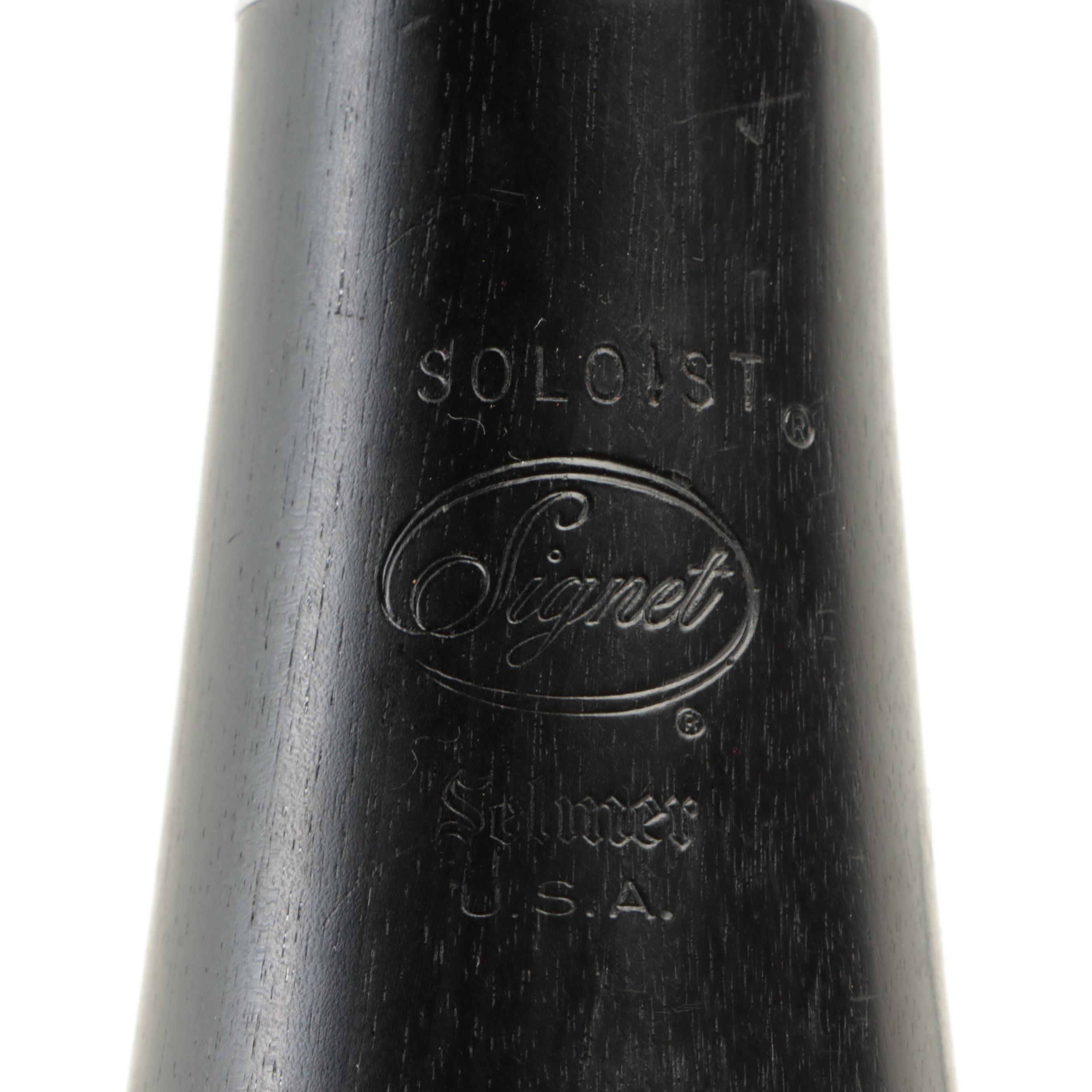 Selmer Signet Soloist 100 Clarinet with Vandoren Mouthpiece in Case