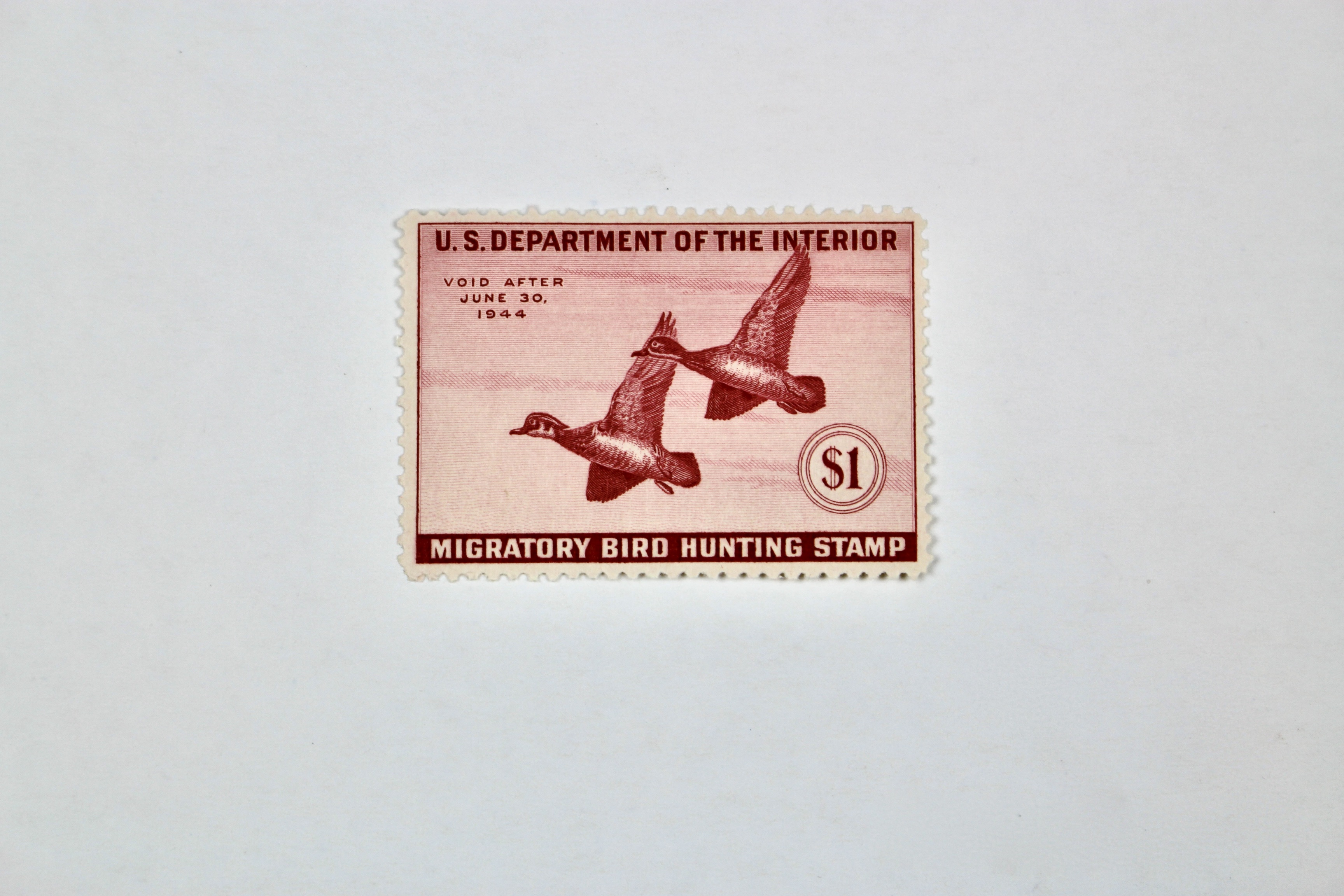 Early Group of Mint Condition U.S. Duck Stamps, 1943-1949