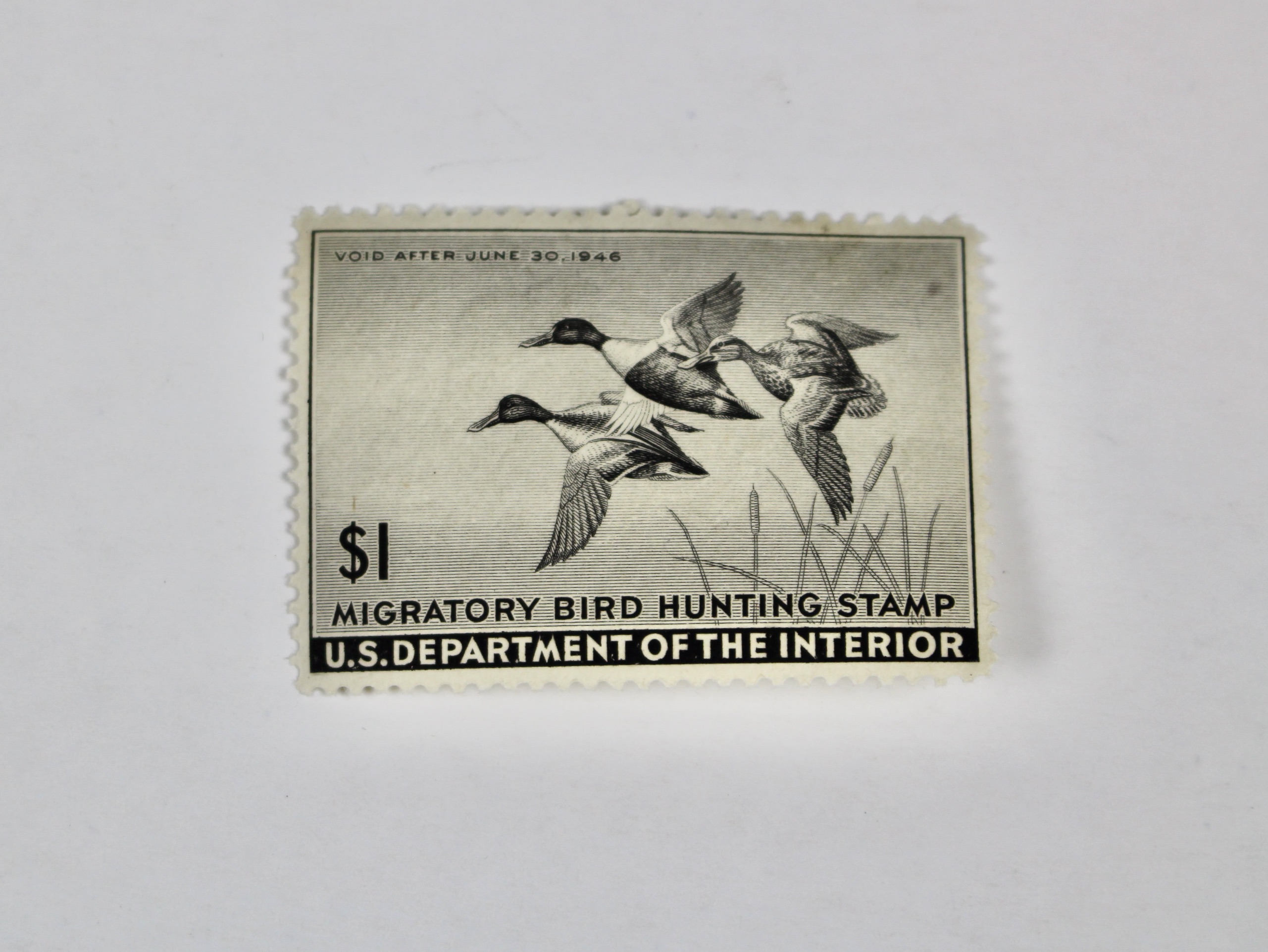 Early Group of Mint Condition U.S. Duck Stamps, 1943-1949
