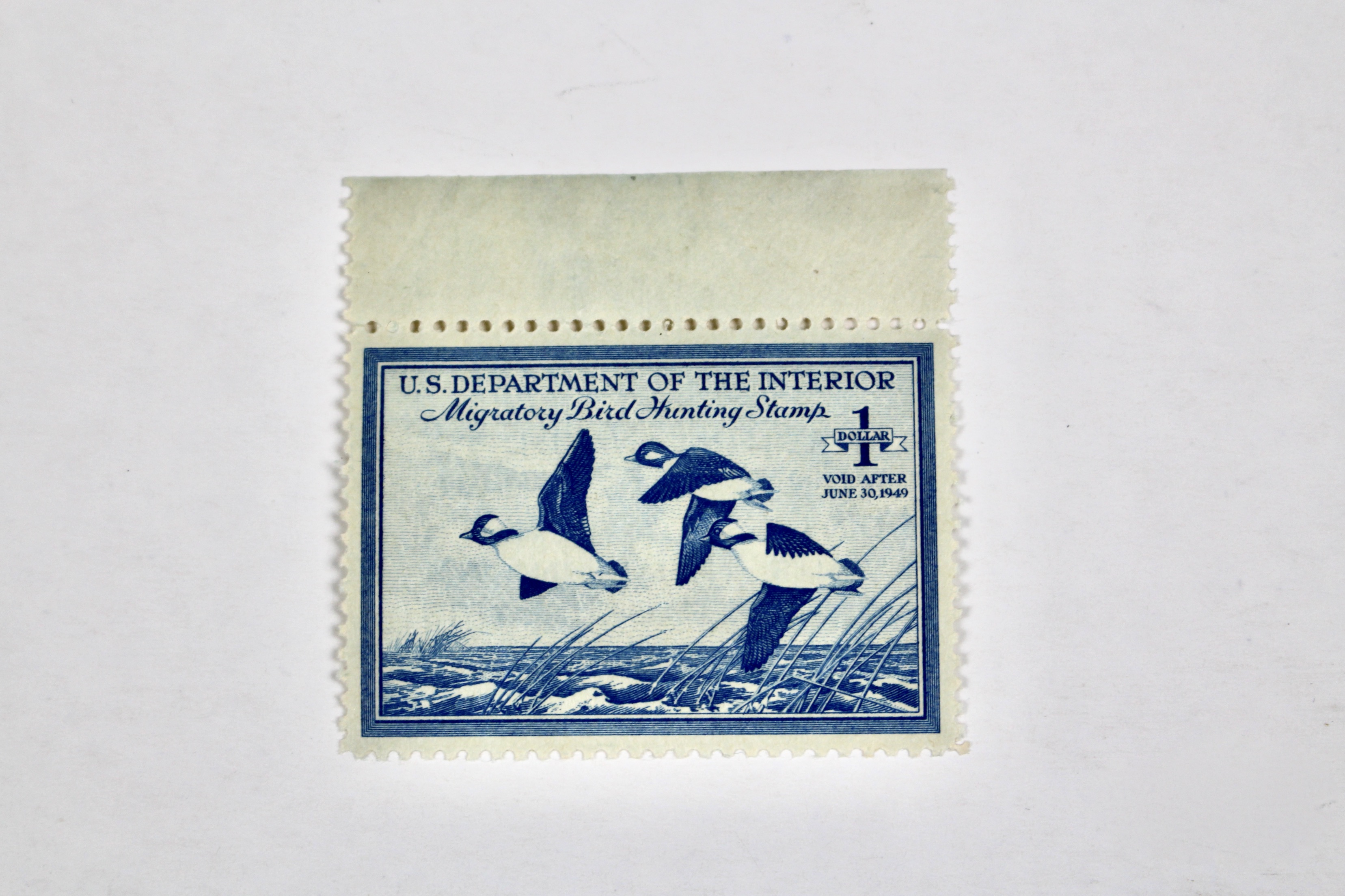 Early Group of Mint Condition U.S. Duck Stamps, 1943-1949