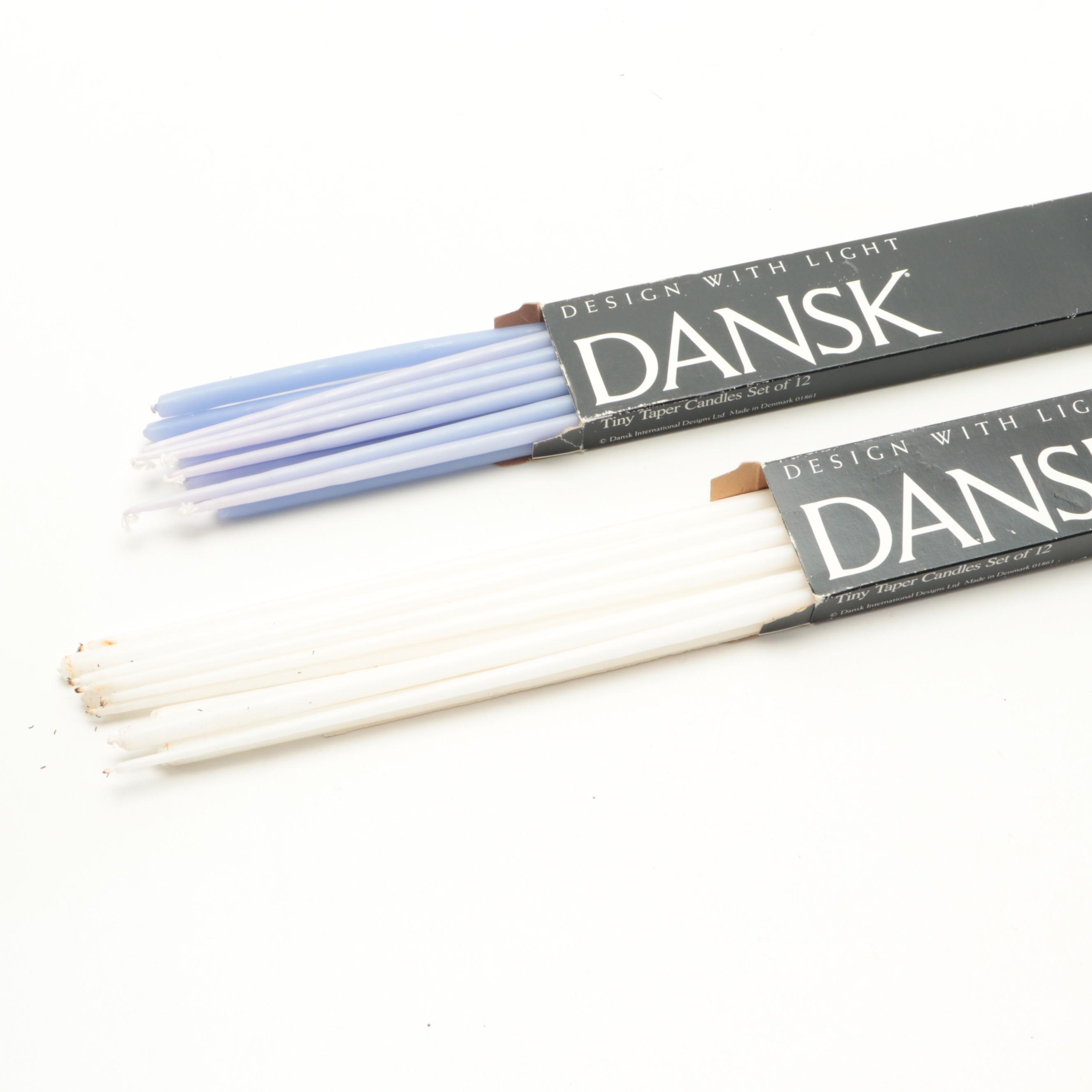 Mid Century Modern Metal Candle Holders with Stained Glass Votive and Candles