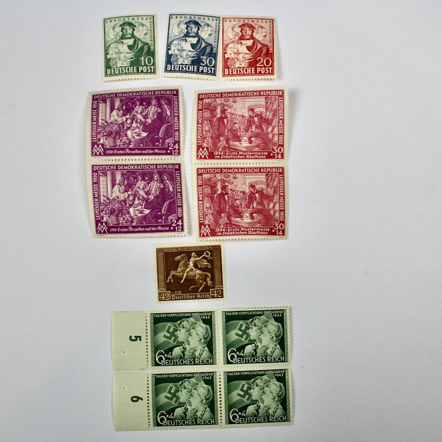 MNH German Postage Stamp Collection