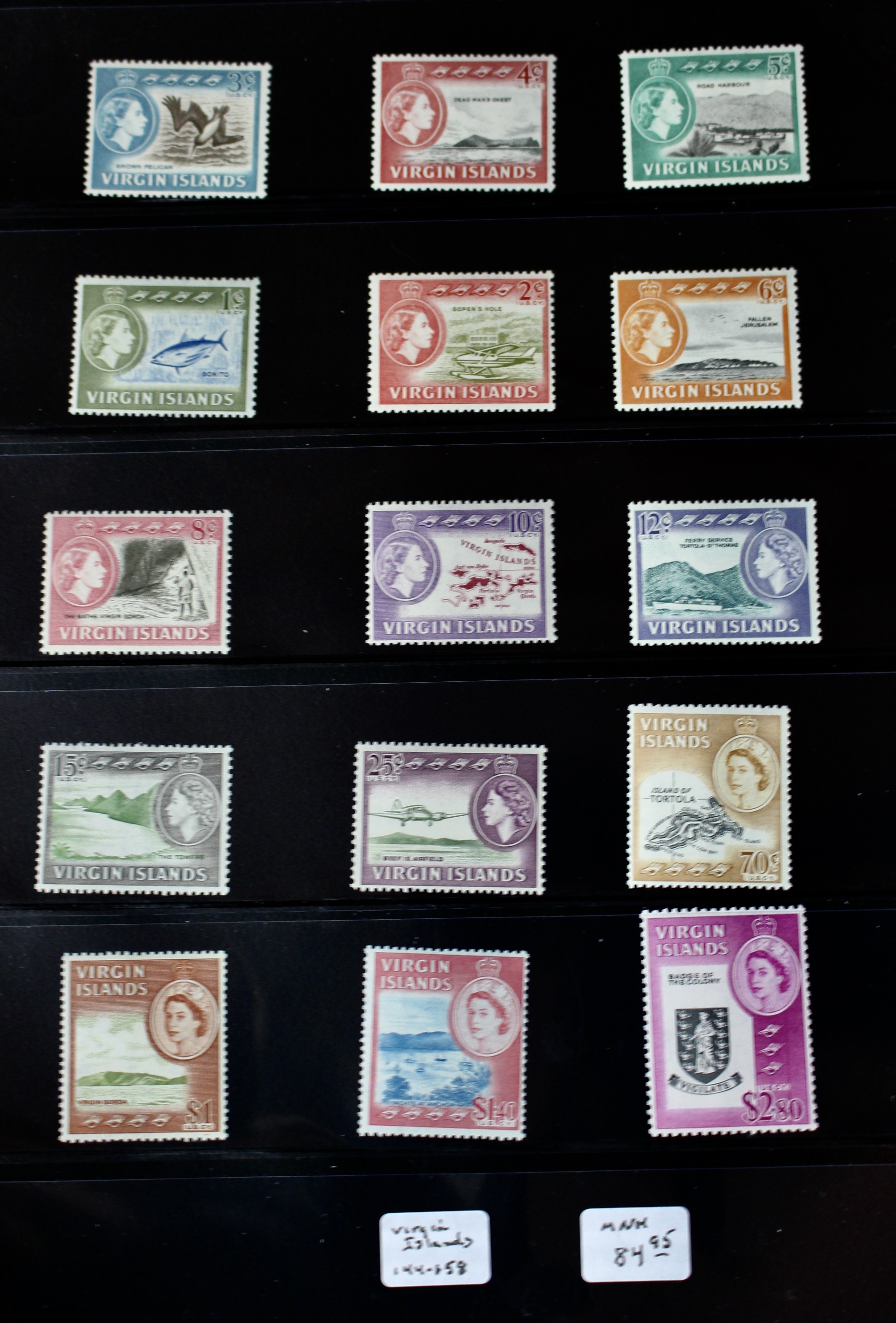Mint Condition British Colonial Postage Stamp Collection