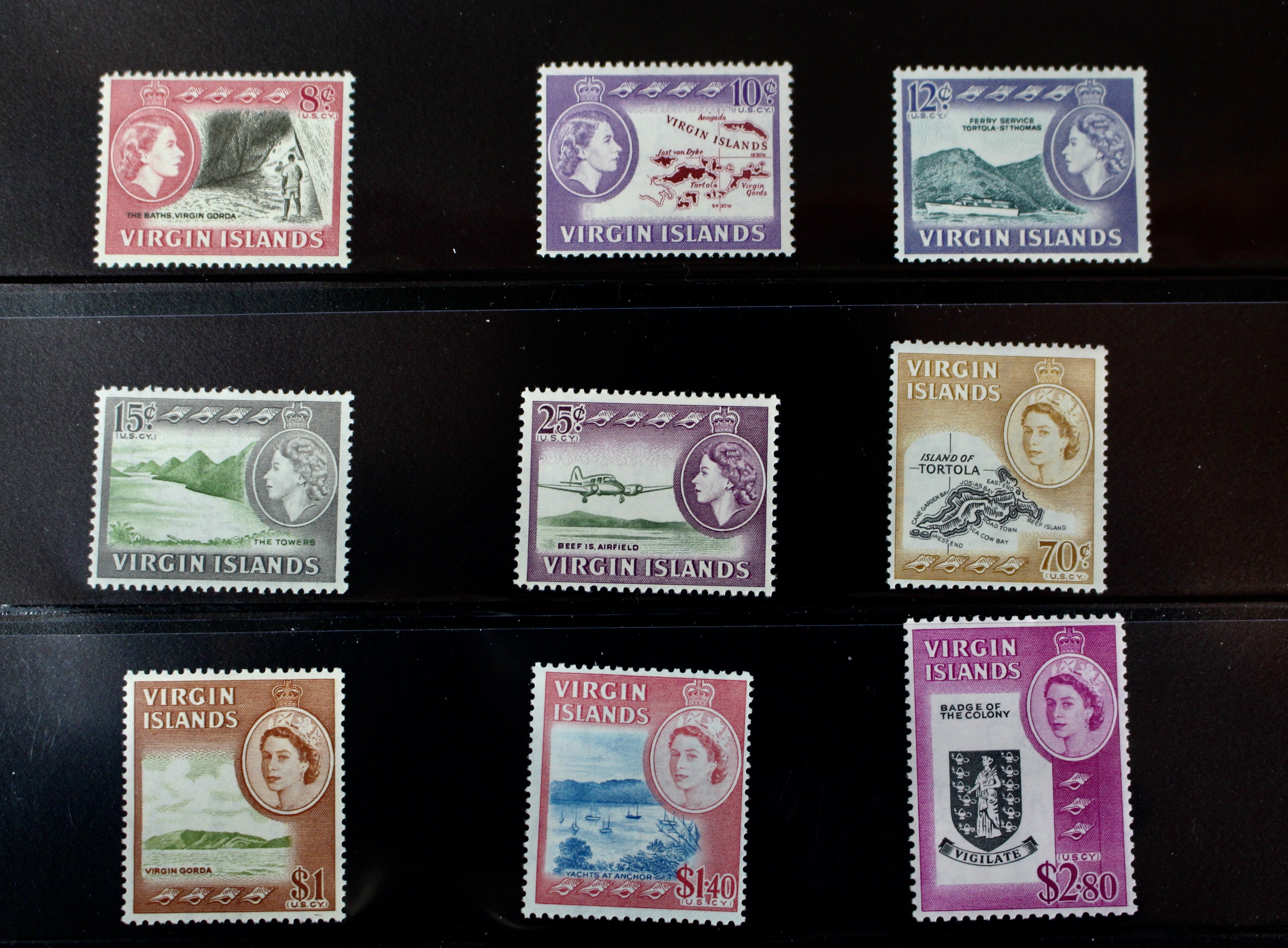 Mint Condition British Colonial Postage Stamp Collection