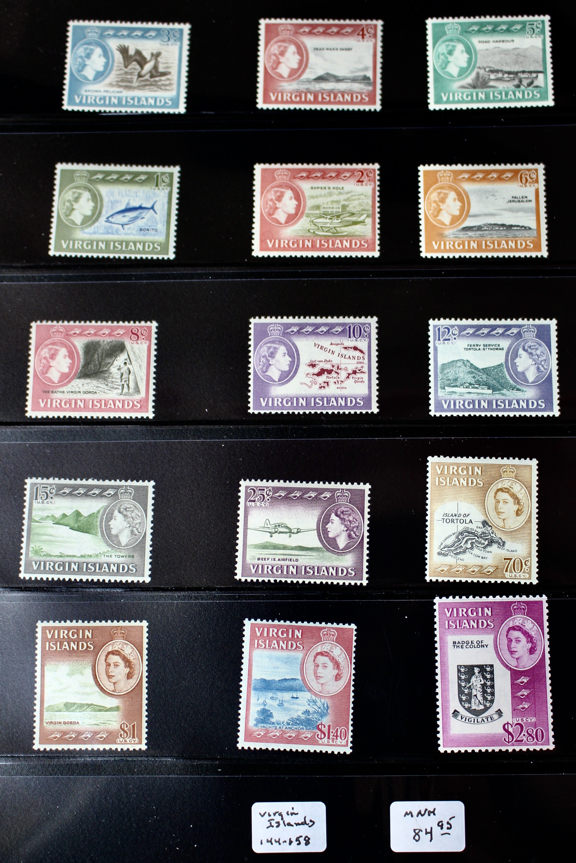 Mint Condition British Colonial Postage Stamp Collection
