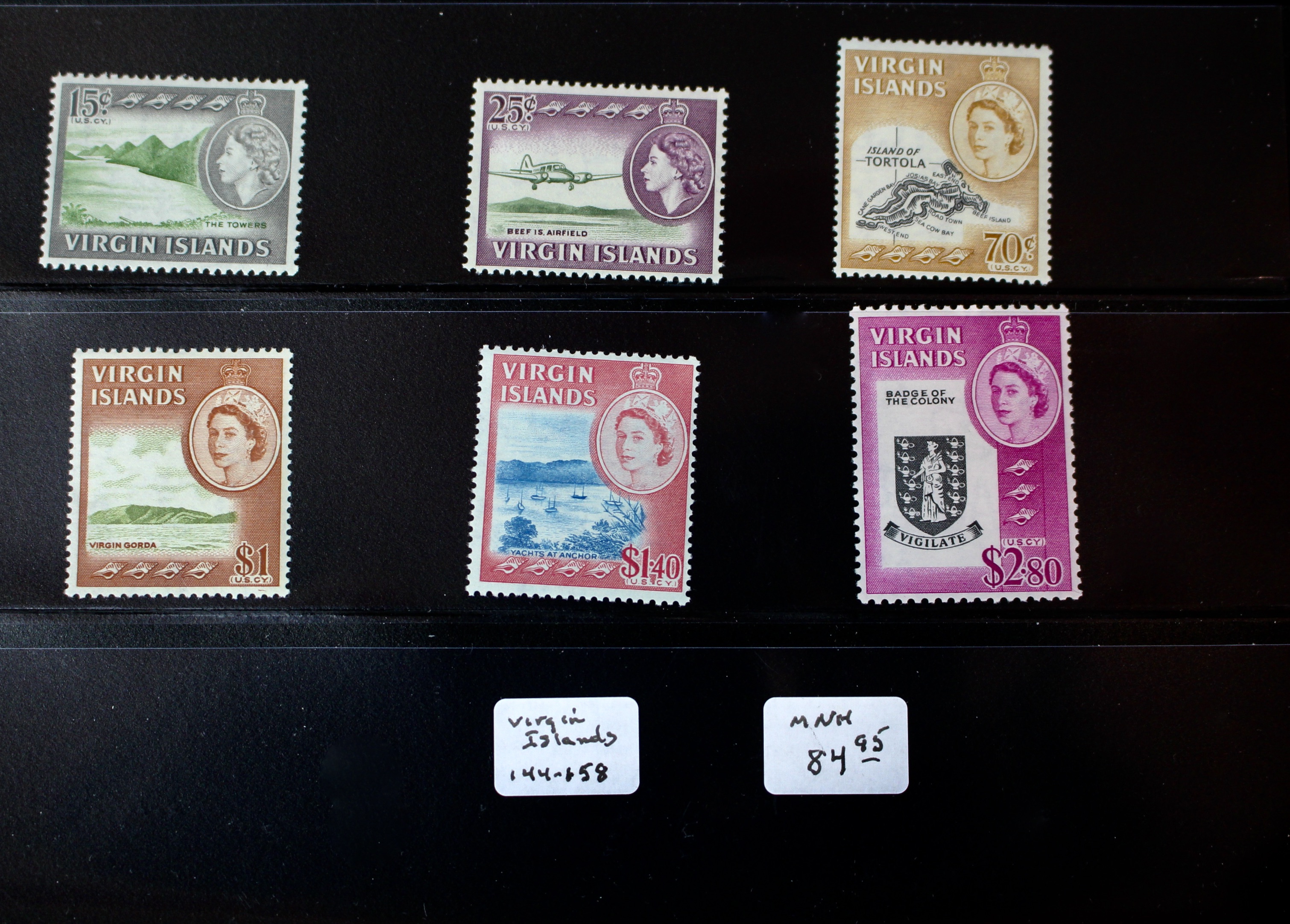Mint Condition British Colonial Postage Stamp Collection