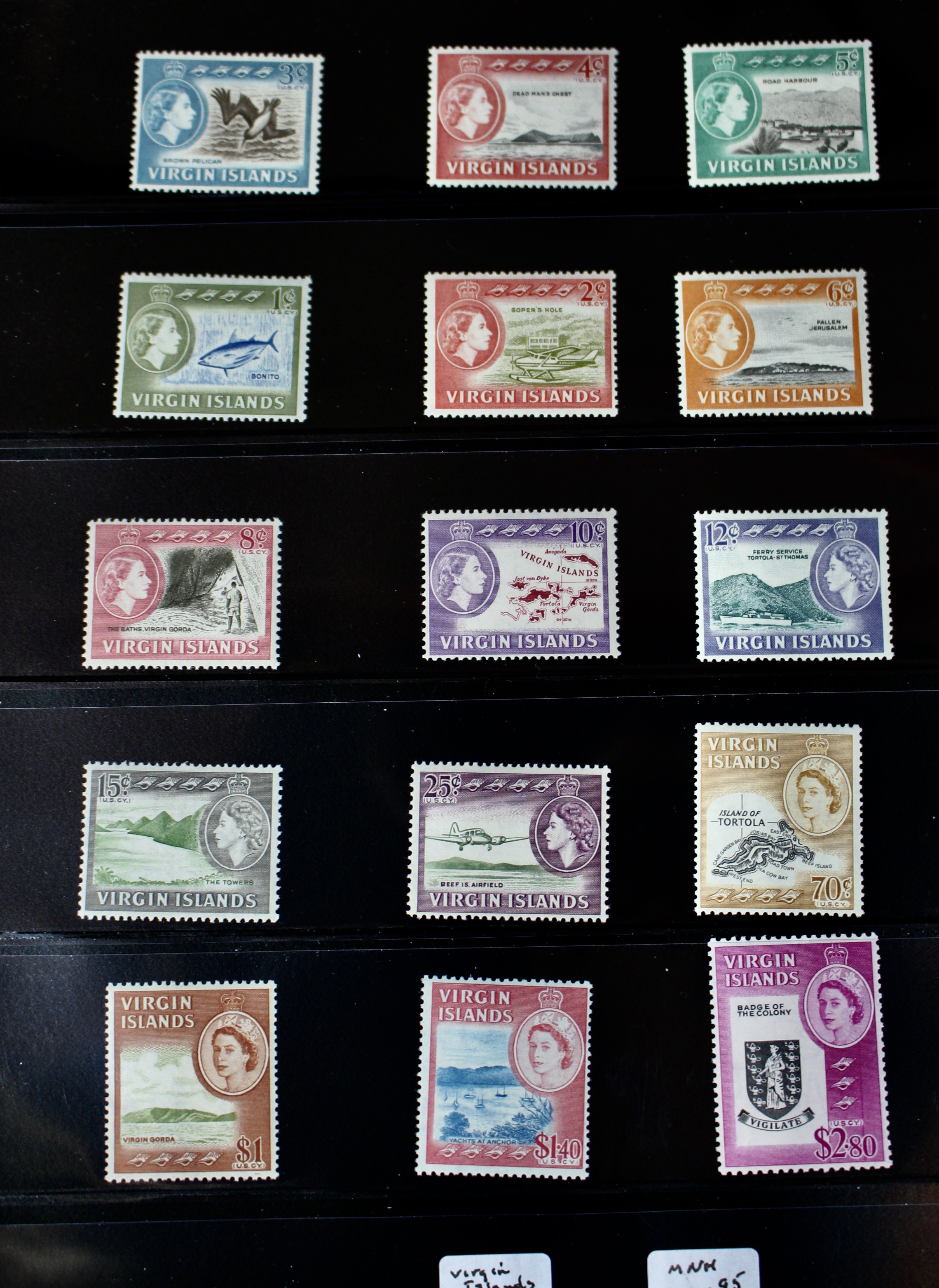 Mint Condition British Colonial Postage Stamp Collection