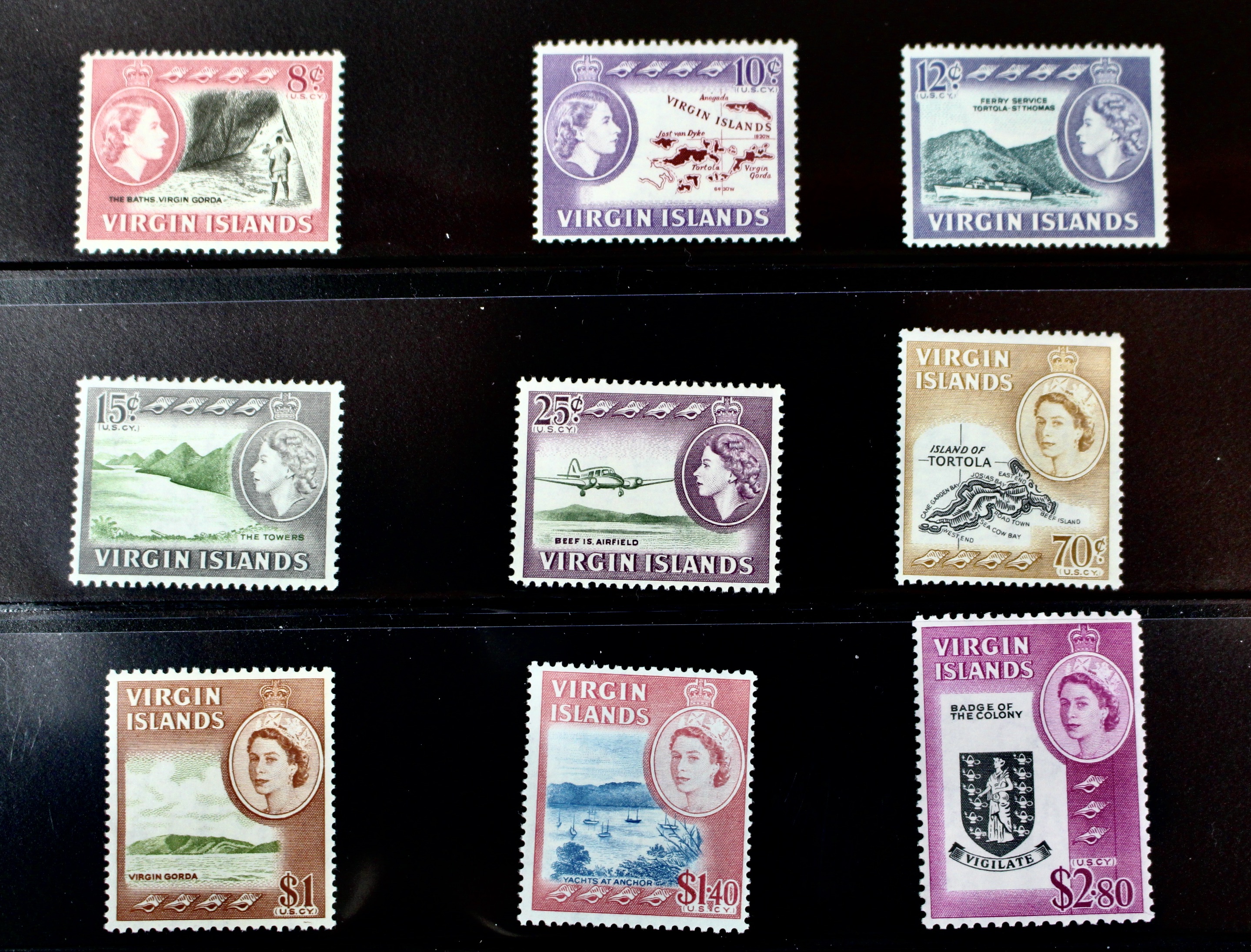 Mint Condition British Colonial Postage Stamp Collection