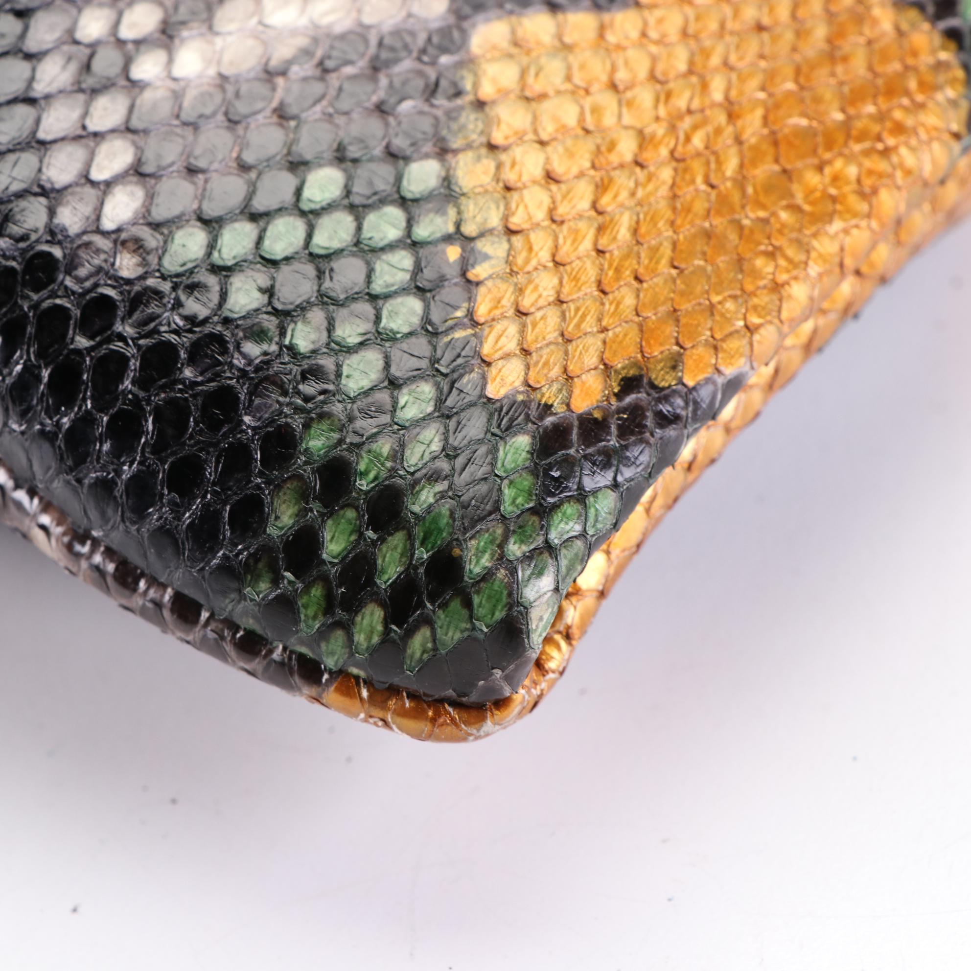 Gucci 1970 Python Hobo Bag