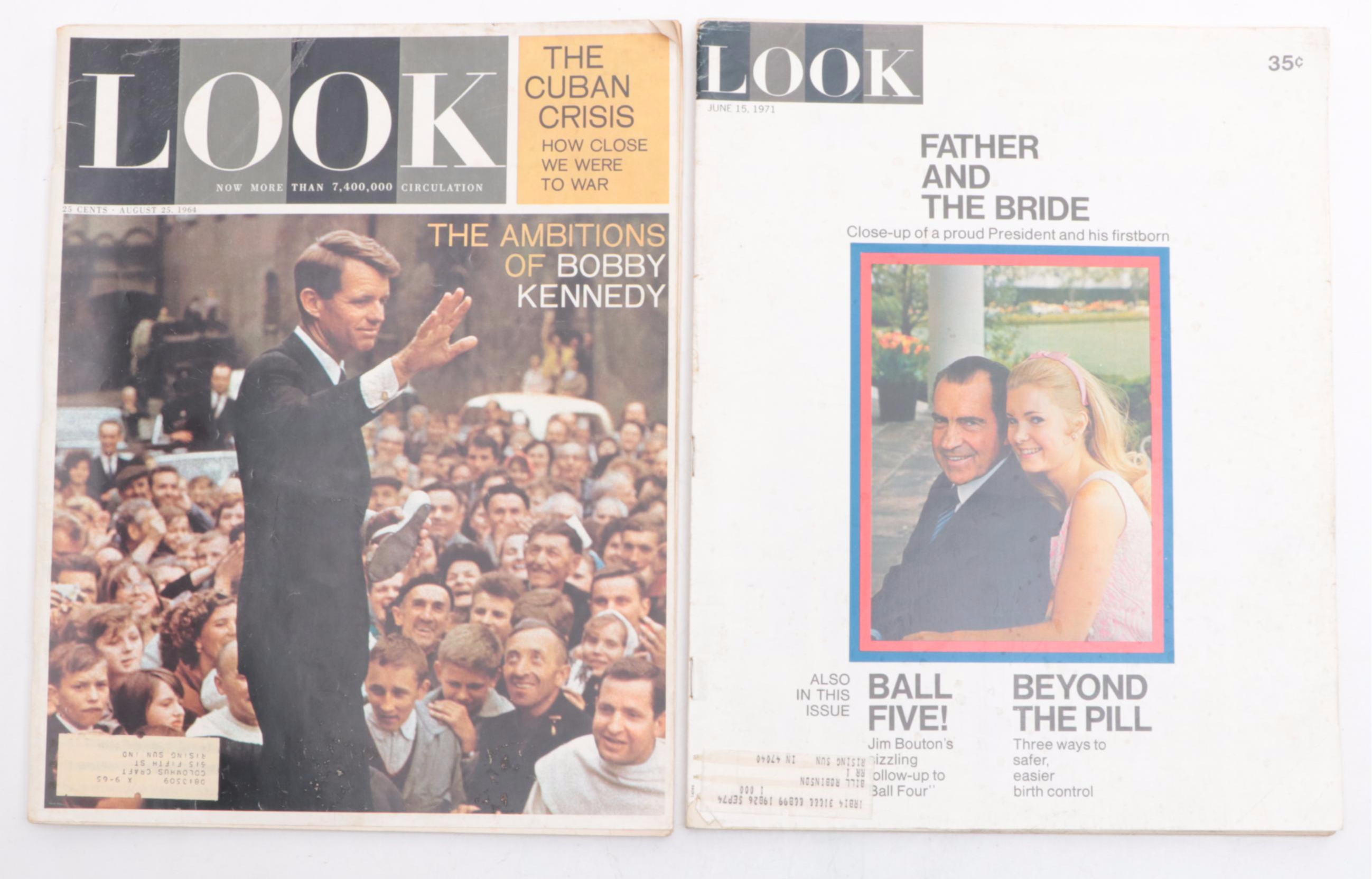 "Look" Magazine Including Stories of Robert Kennedy, Richard Nixon and More