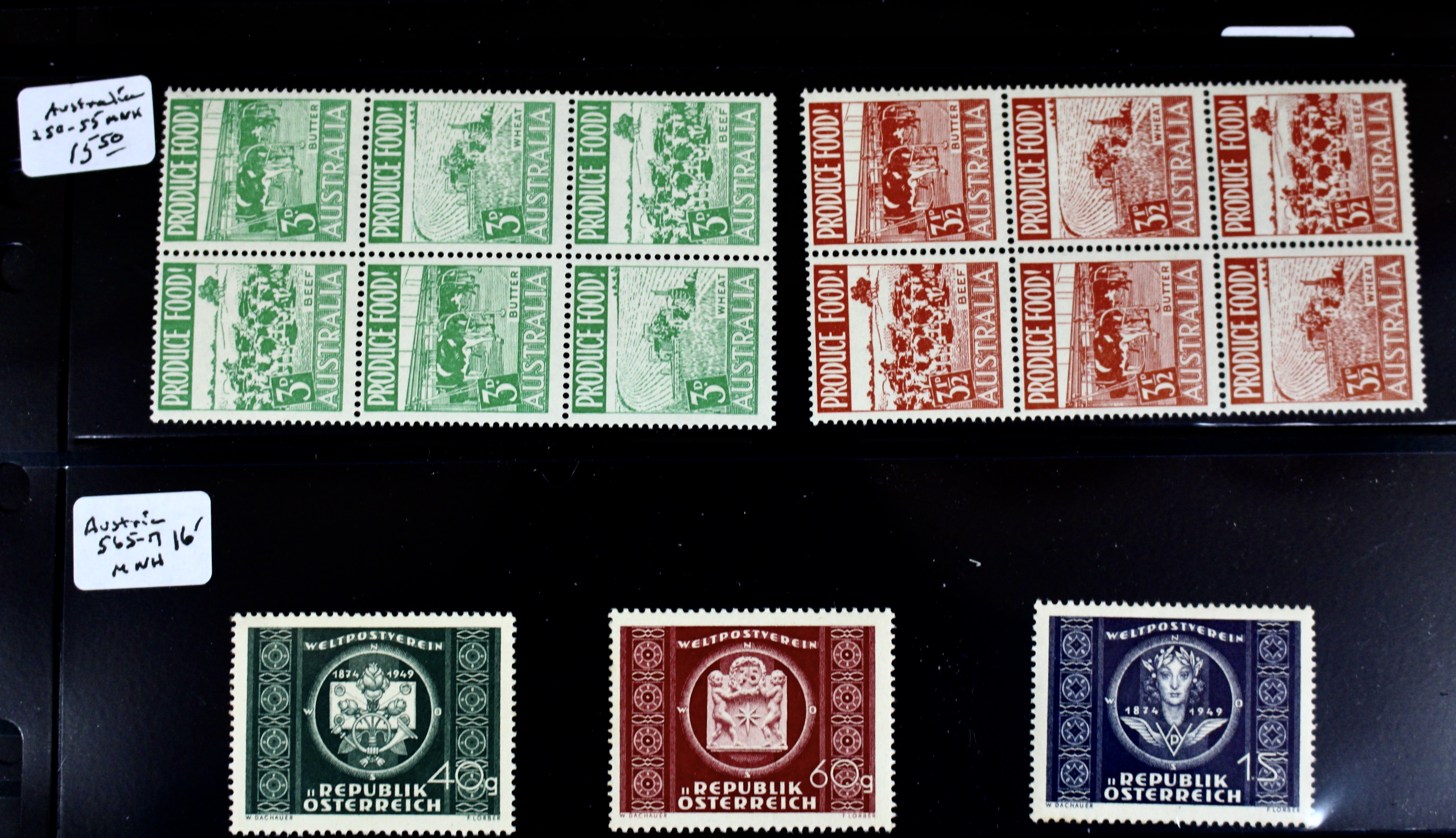 Foreign Postage Stamp Collection