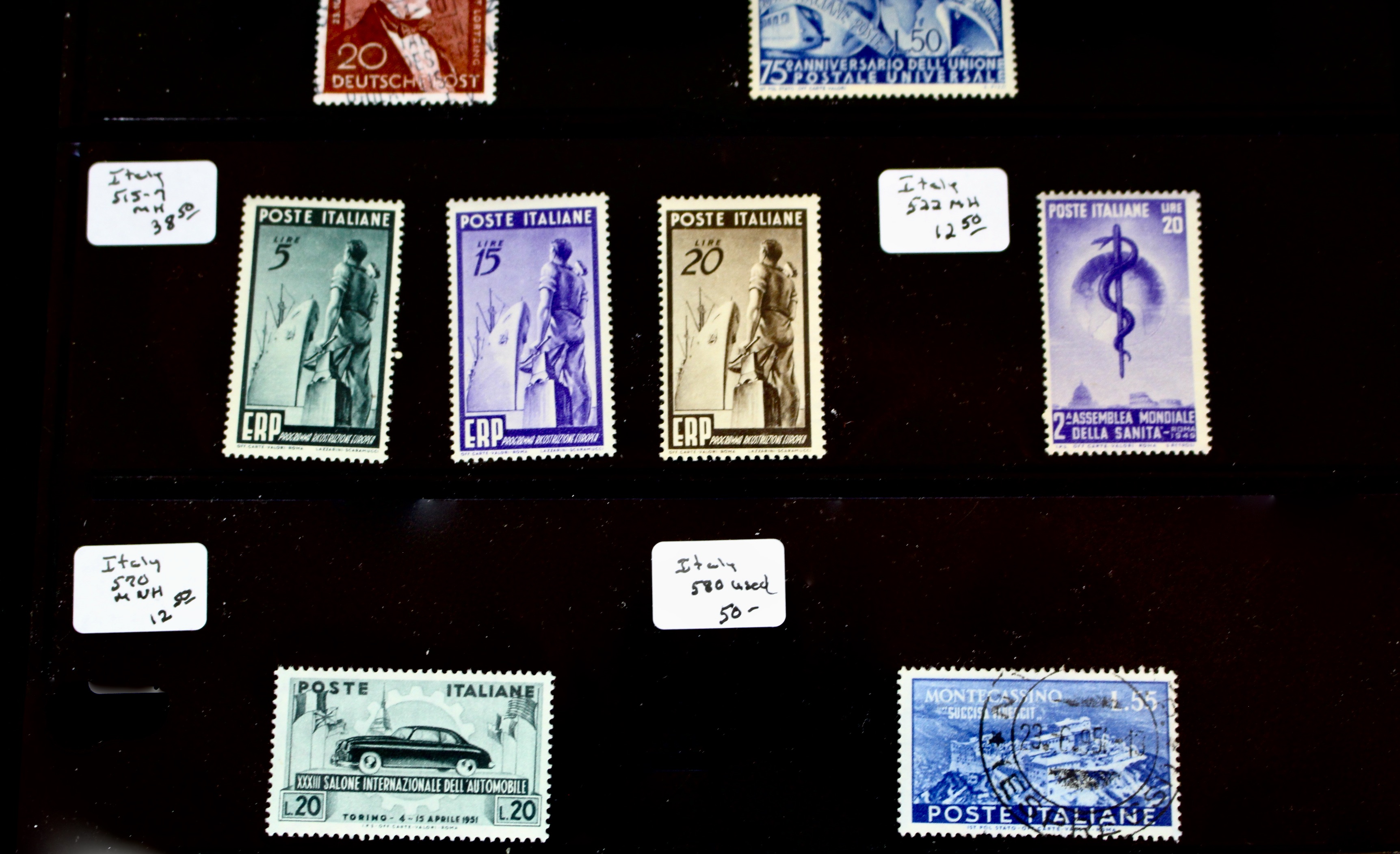 Foreign Postage Stamp Collection