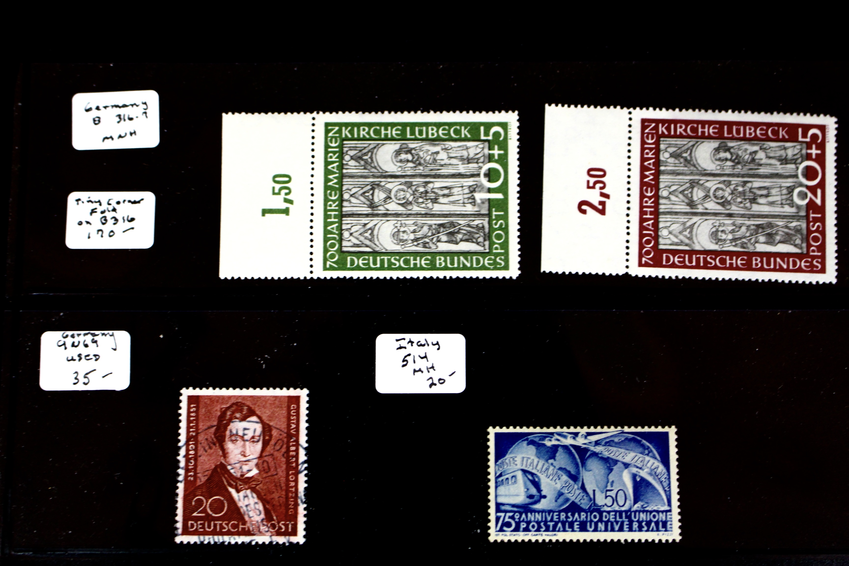 Foreign Postage Stamp Collection