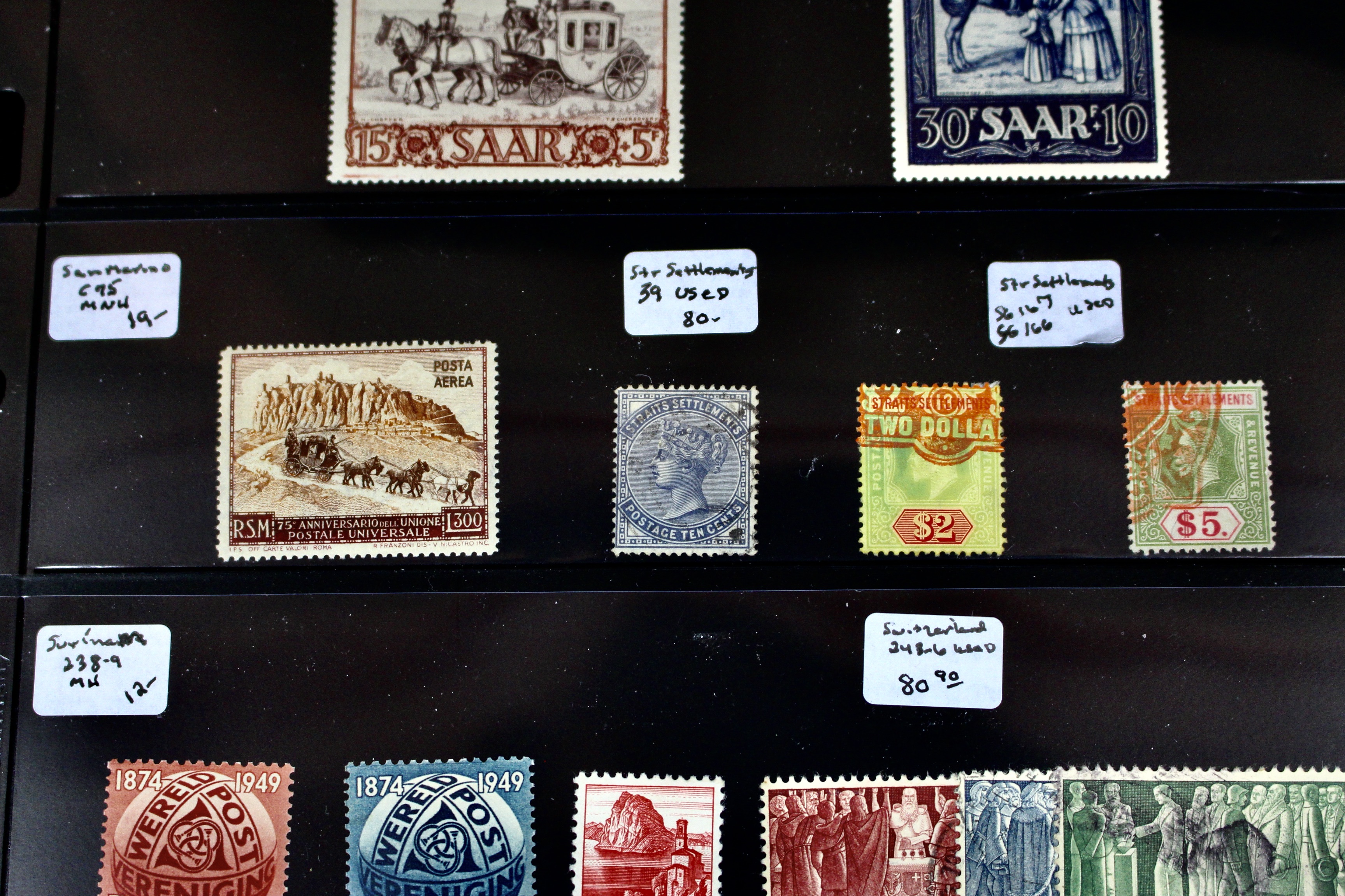 Foreign Postage Stamp Collection