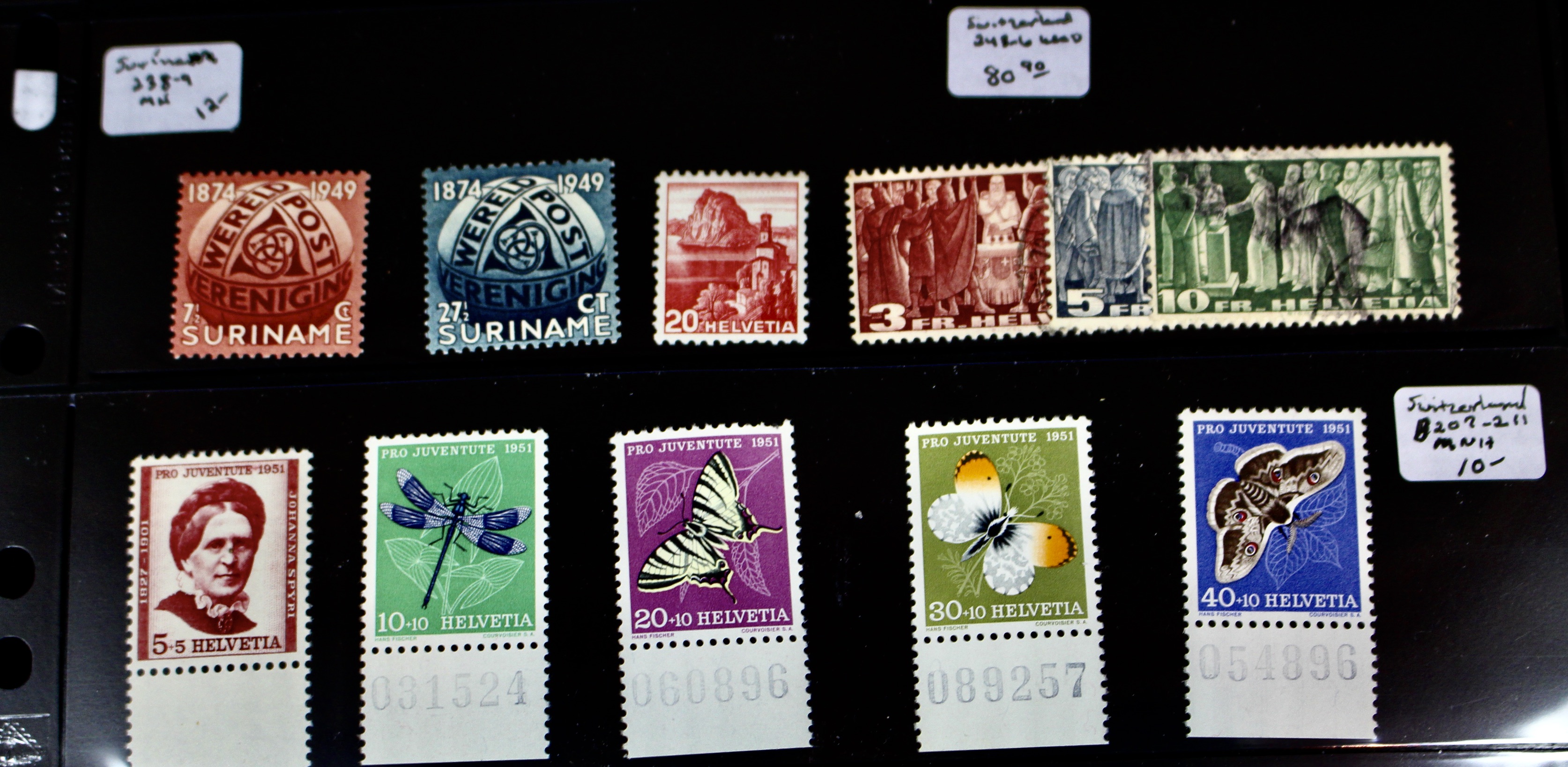 Foreign Postage Stamp Collection