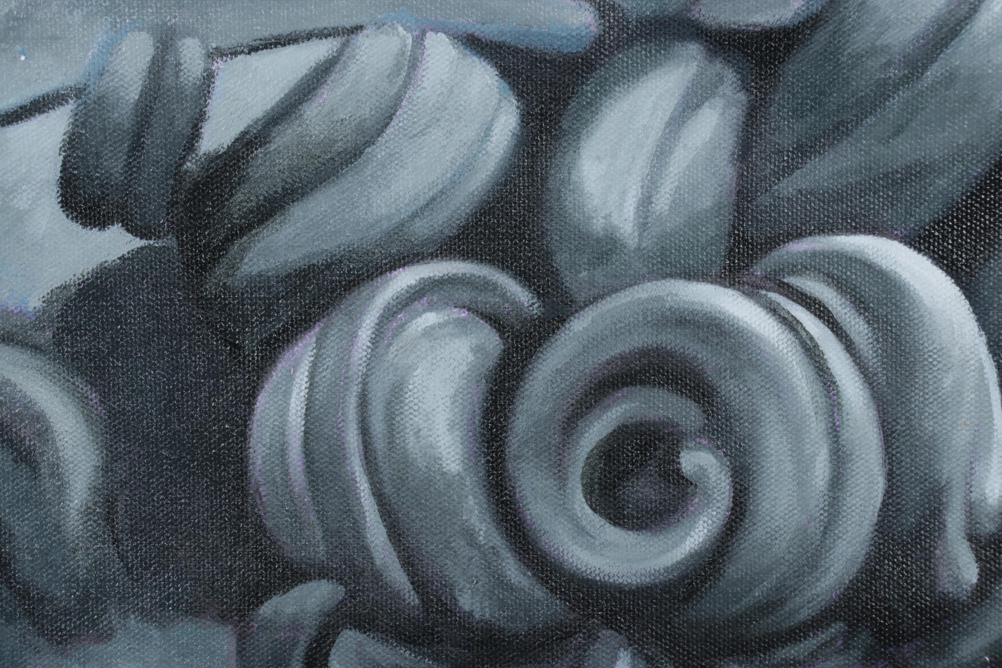 Osmel Almora Miró Oil Painting of Greek Figure