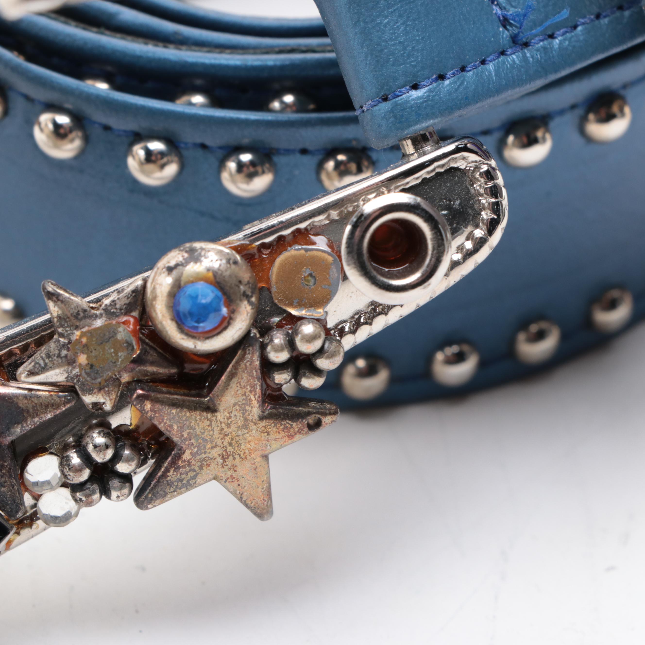 St. Maarten Embellished Belt, Robin Kahn, Adezy, Leatherock Belts and More