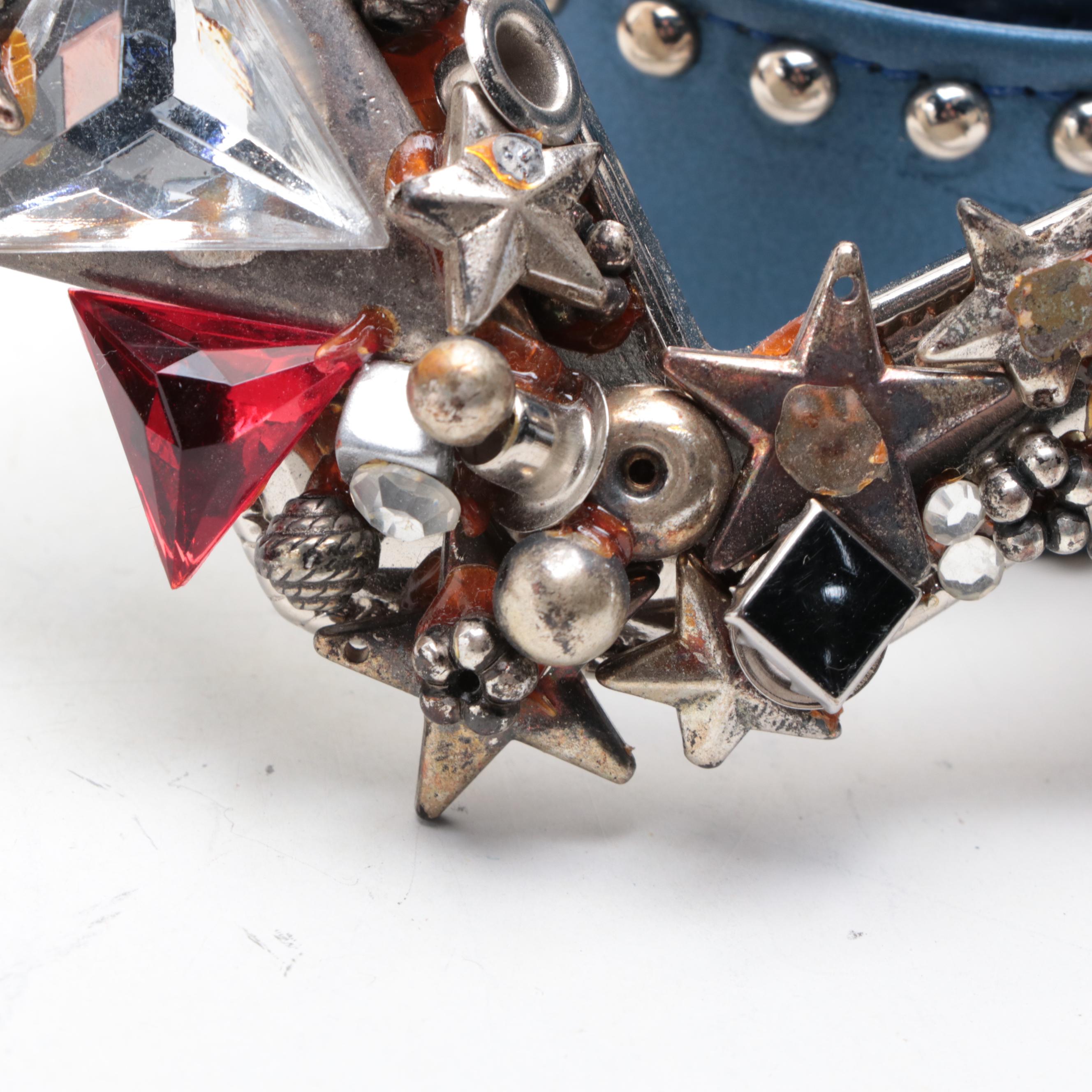 St. Maarten Embellished Belt, Robin Kahn, Adezy, Leatherock Belts and More