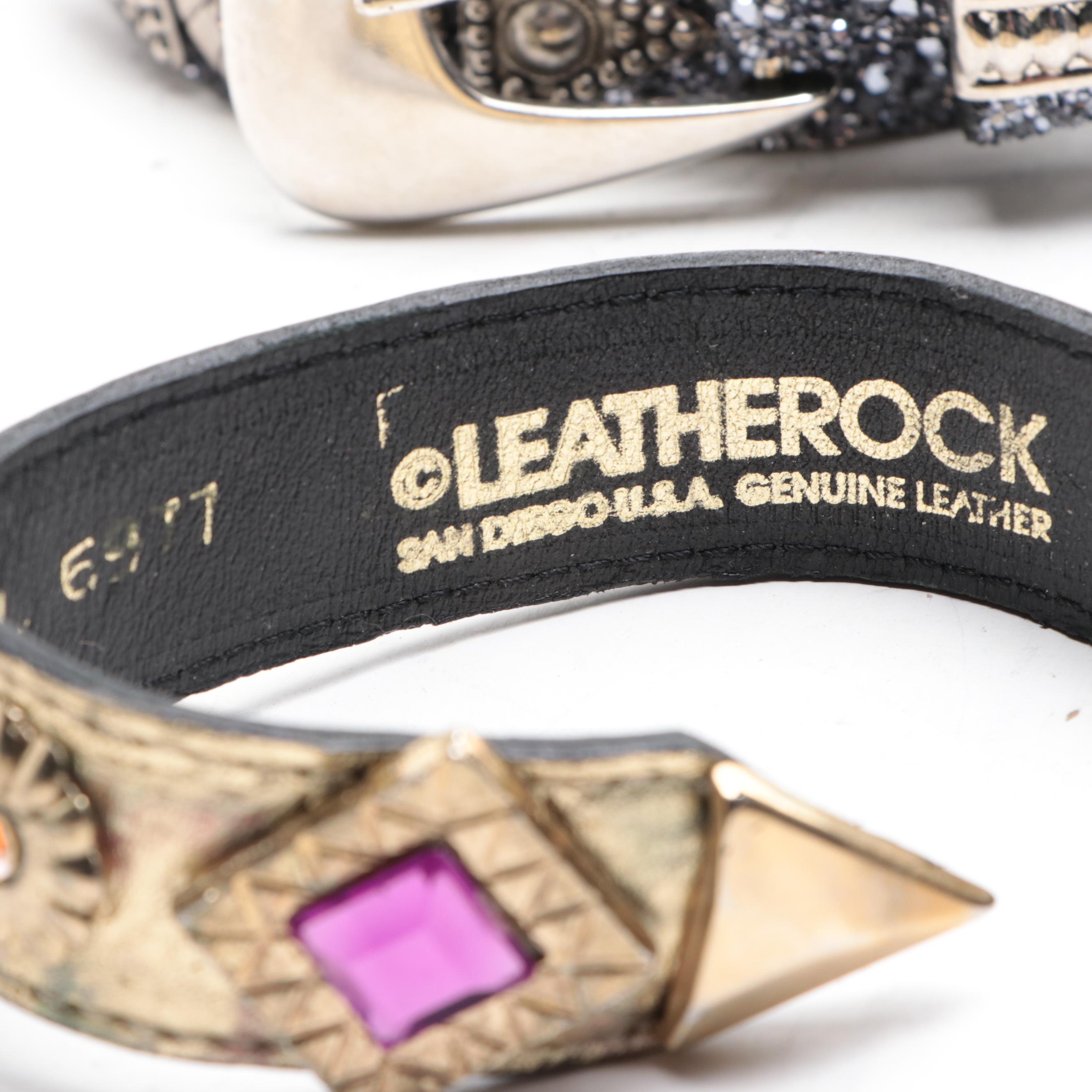 St. Maarten Embellished Belt, Robin Kahn, Adezy, Leatherock Belts and More