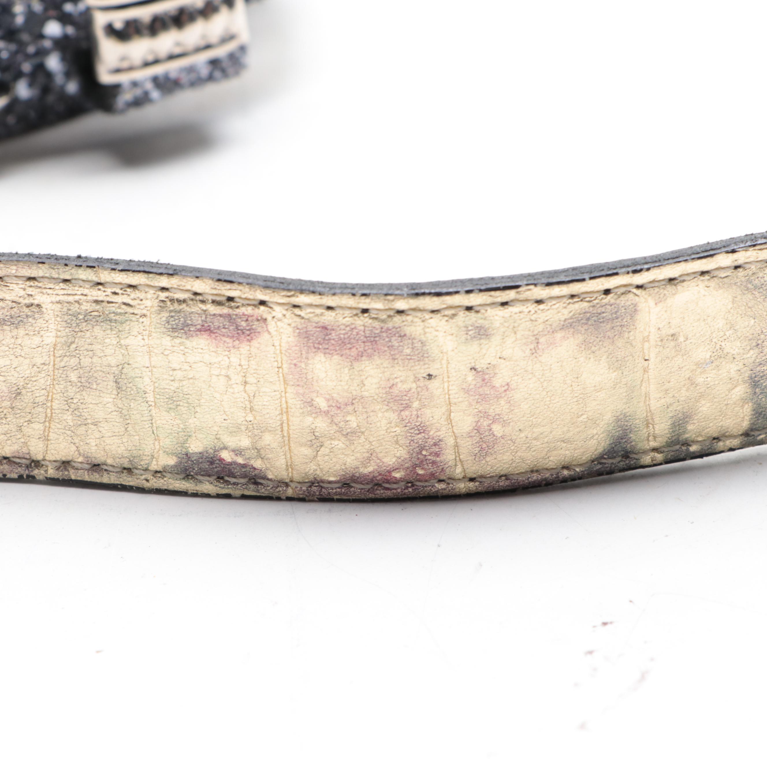 St. Maarten Embellished Belt, Robin Kahn, Adezy, Leatherock Belts and More