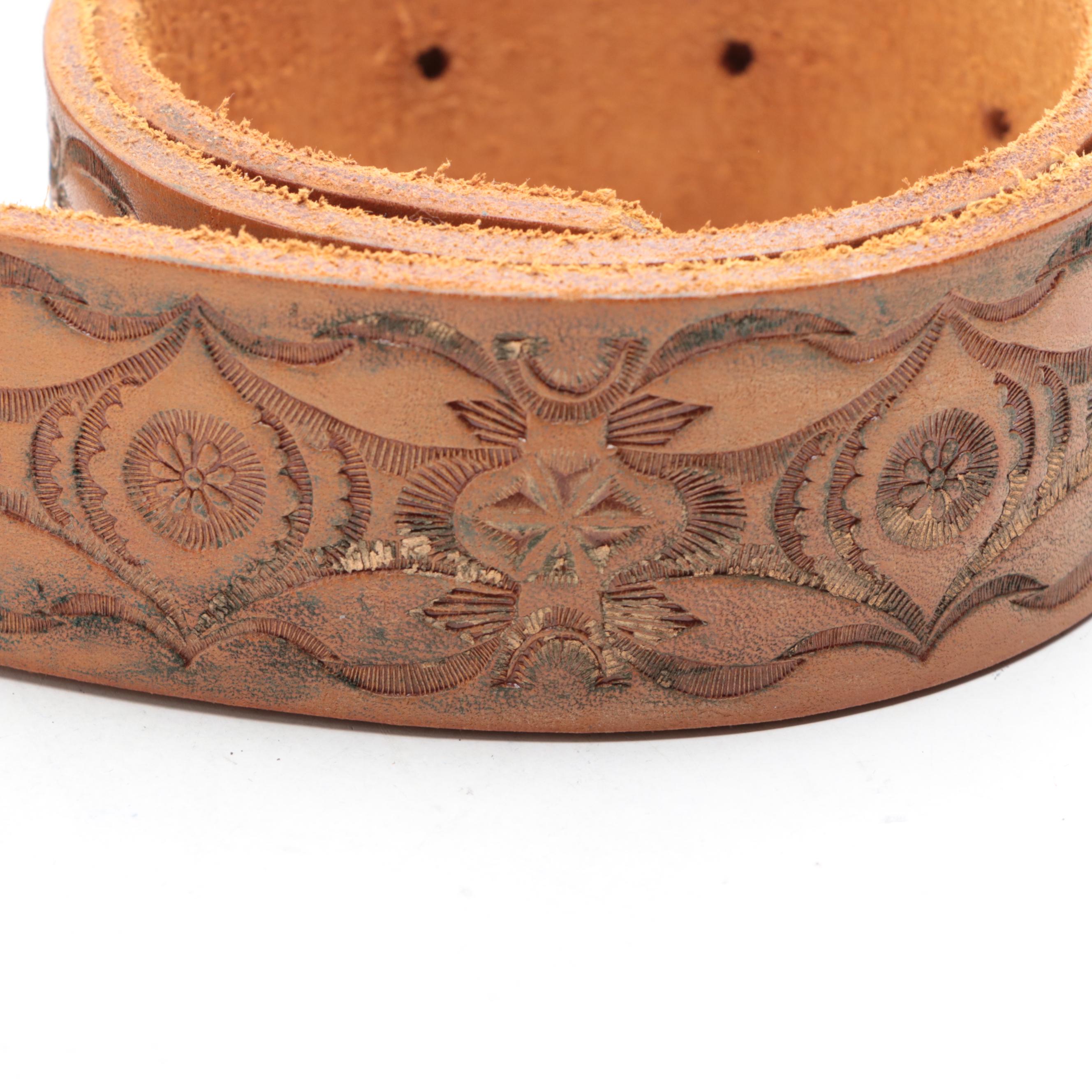 St. Maarten Embellished Belt, Robin Kahn, Adezy, Leatherock Belts and More