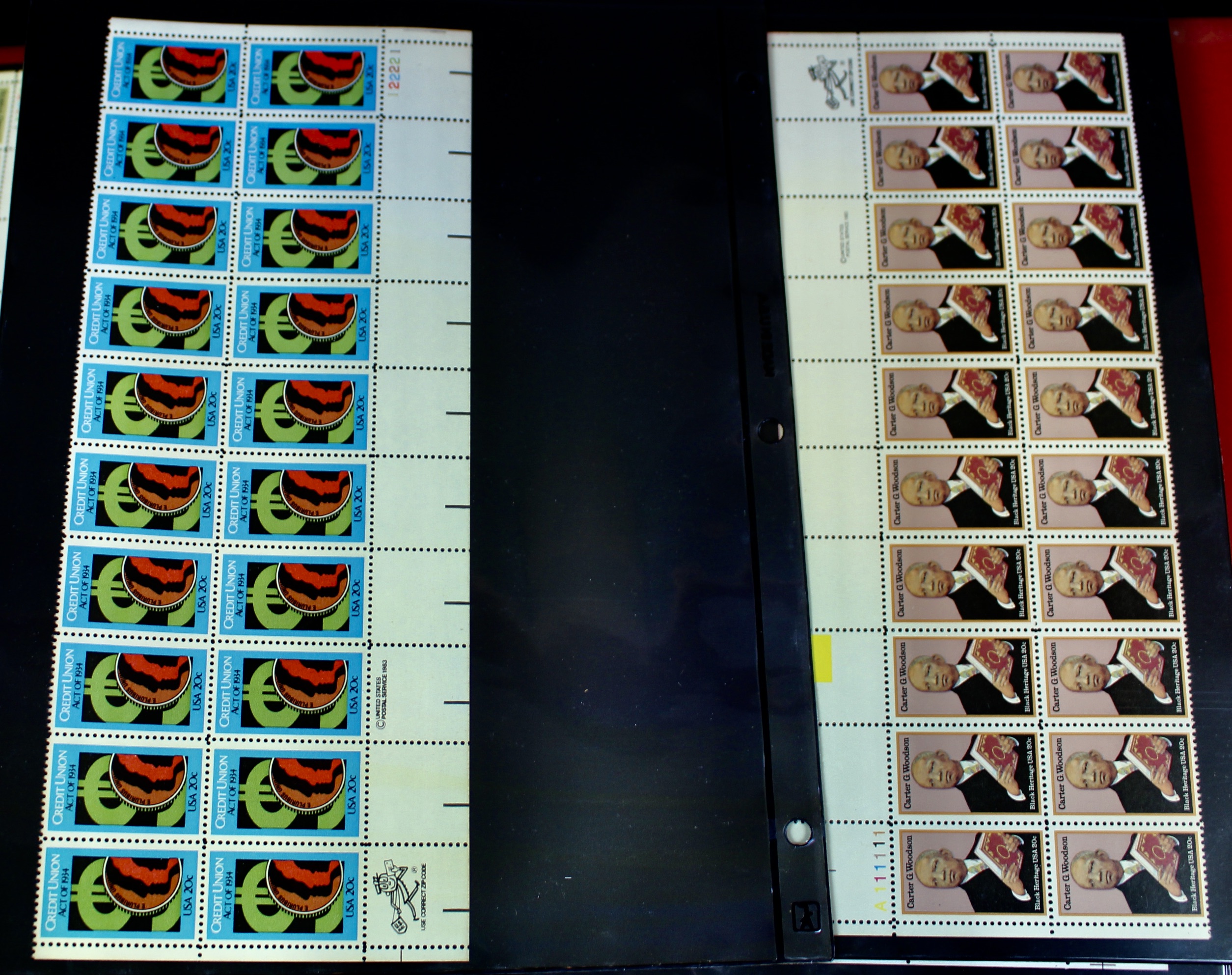 U.S. Mint Condition Postage Stamp Collection