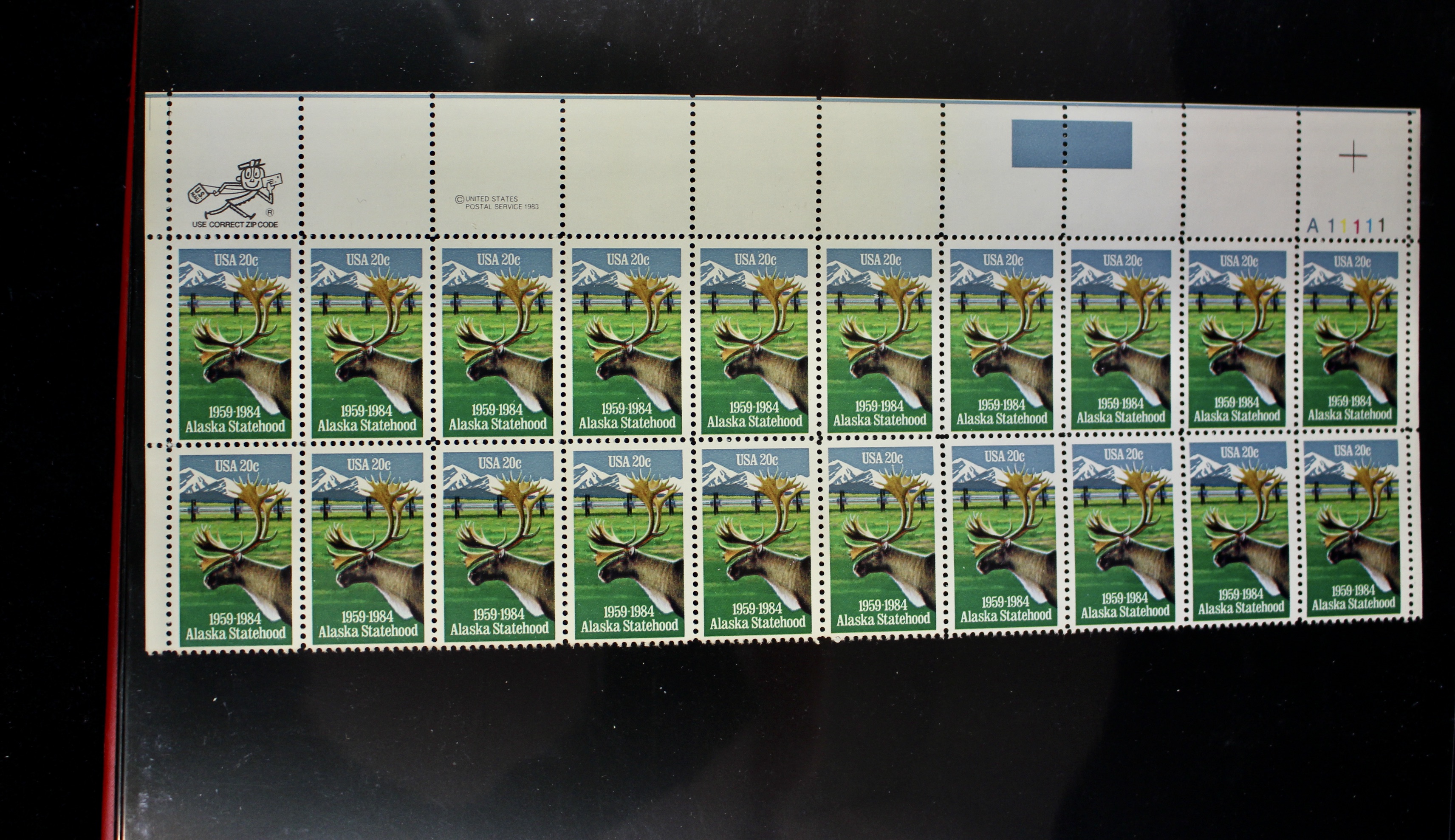 U.S. Mint Condition Postage Stamp Collection