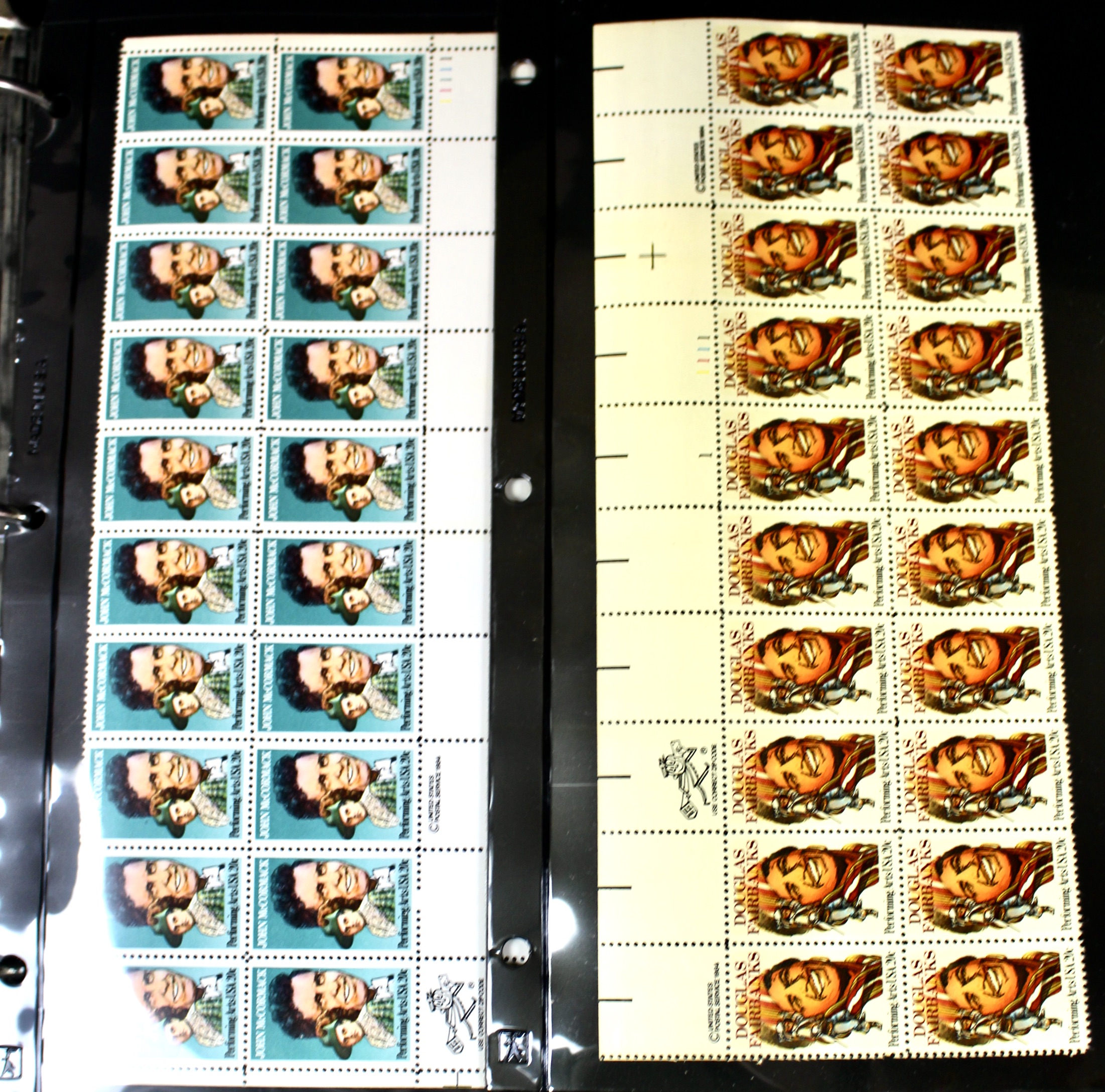 U.S. Mint Condition Postage Stamp Collection