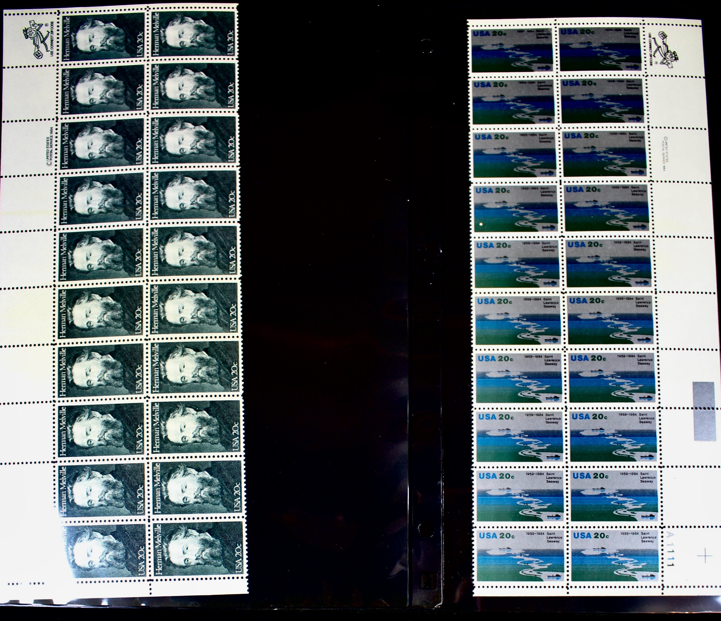 U.S. Mint Condition Postage Stamp Collection