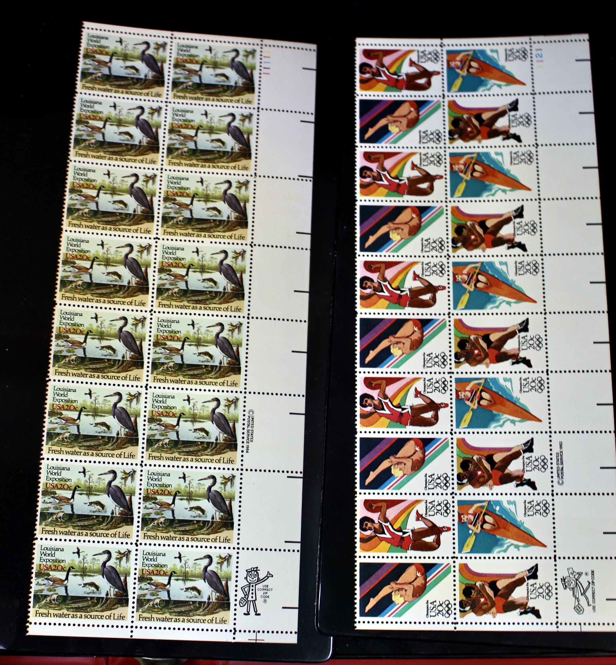 U.S. Mint Condition Postage Stamp Collection